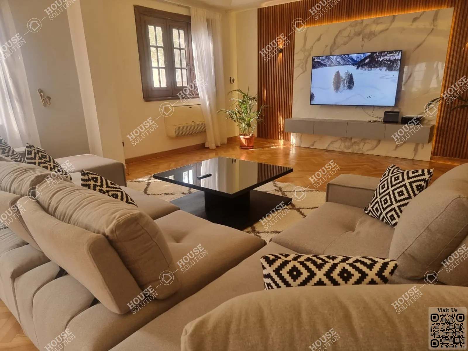 RECEPTION  @ Apartments For Rent In Maadi Maadi Sarayat Area: 220 m² consists of 3 Bedrooms 3 Bathrooms Modern furnished 5 stars #5635-0