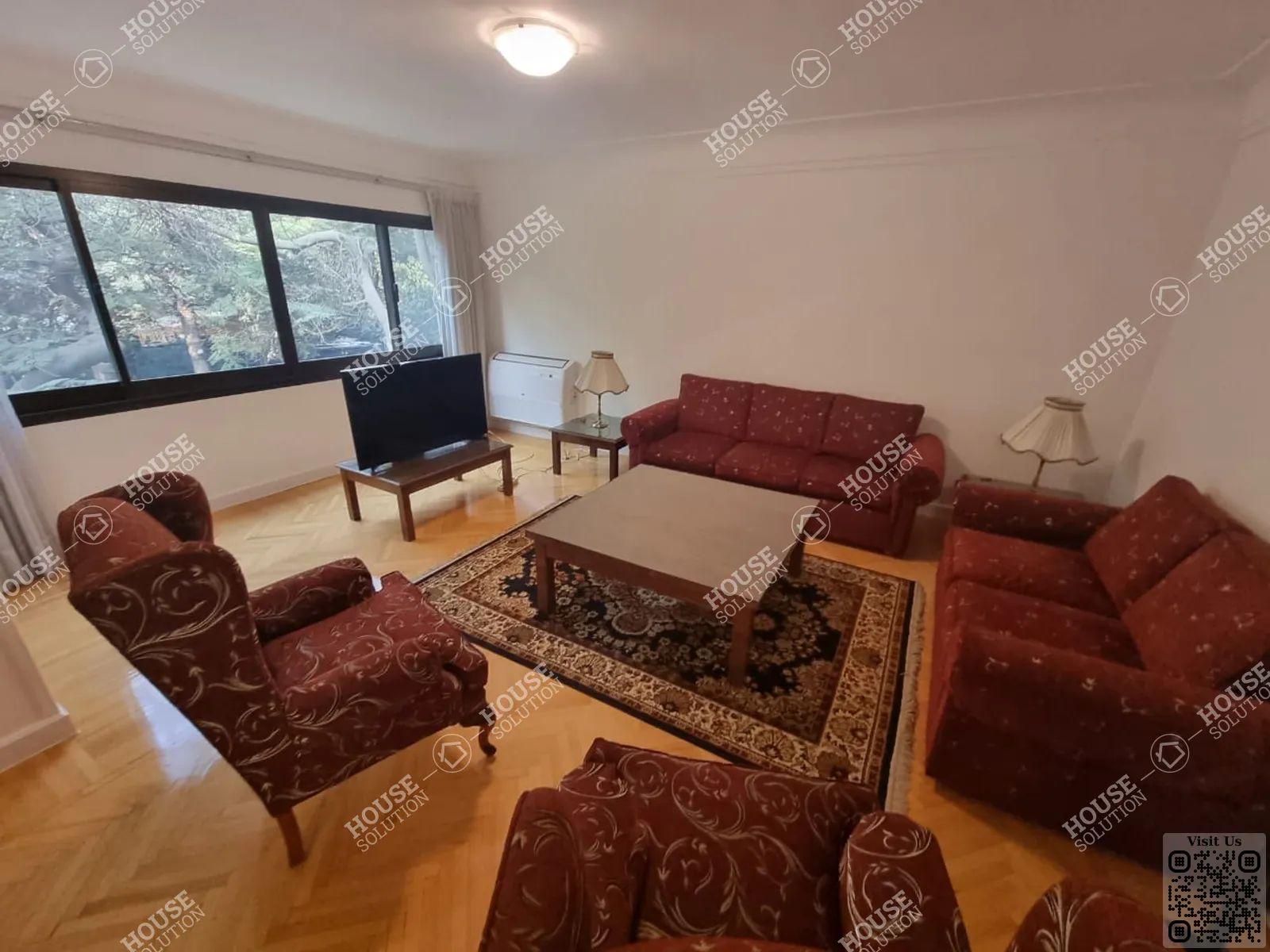 RECEPTION  @ Apartments For Rent In Maadi Maadi Sarayat Area: 220 m² consists of 3 Bedrooms 3 Bathrooms Furnished 5 stars #5637-2