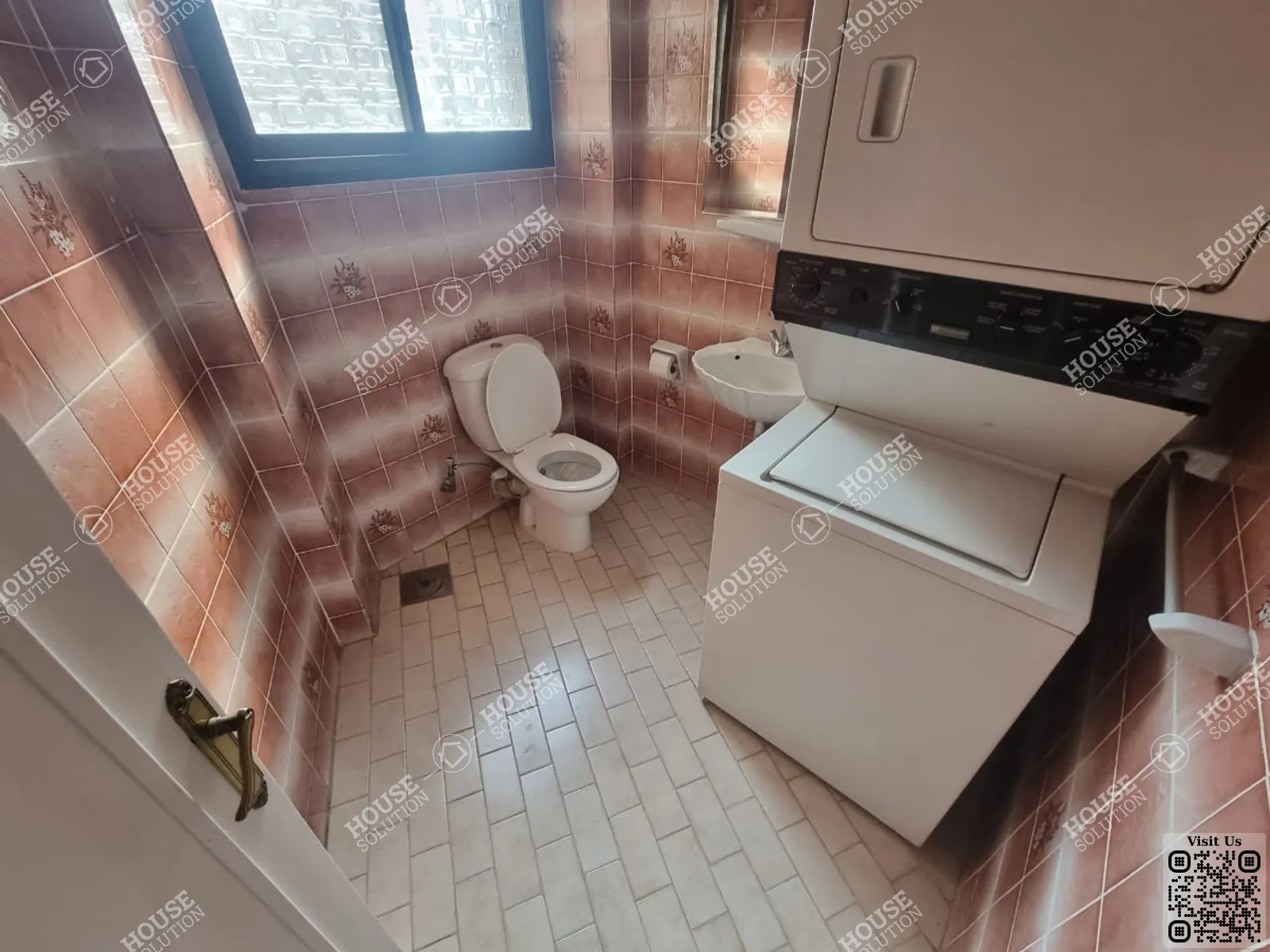 GUEST BATHROOM  @ Apartments For Rent In Maadi Maadi Sarayat Area: 220 m² consists of 4 Bedrooms 3 Bathrooms Furnished 5 stars #5638-2