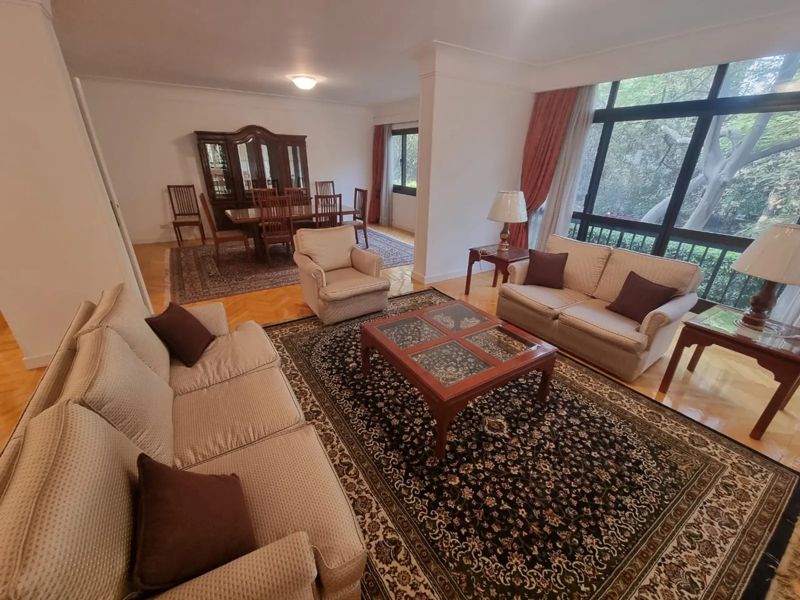 SUNNY FULLY FURNISHED APARTMENT FOR RENT IN MAADI SARAYAT CAIRO EGYPT - #5638 - Furnished