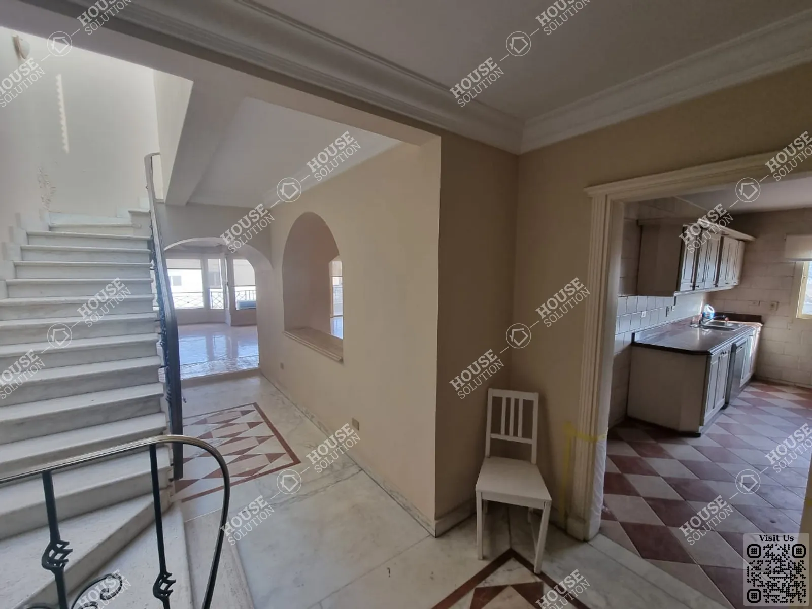 RECEPTION  @ Penthouses For Rent In Maadi Maadi Sarayat Area: 300 m² consists of 4 Bedrooms 4 Bathrooms Semi furnished 5 stars #5639-1