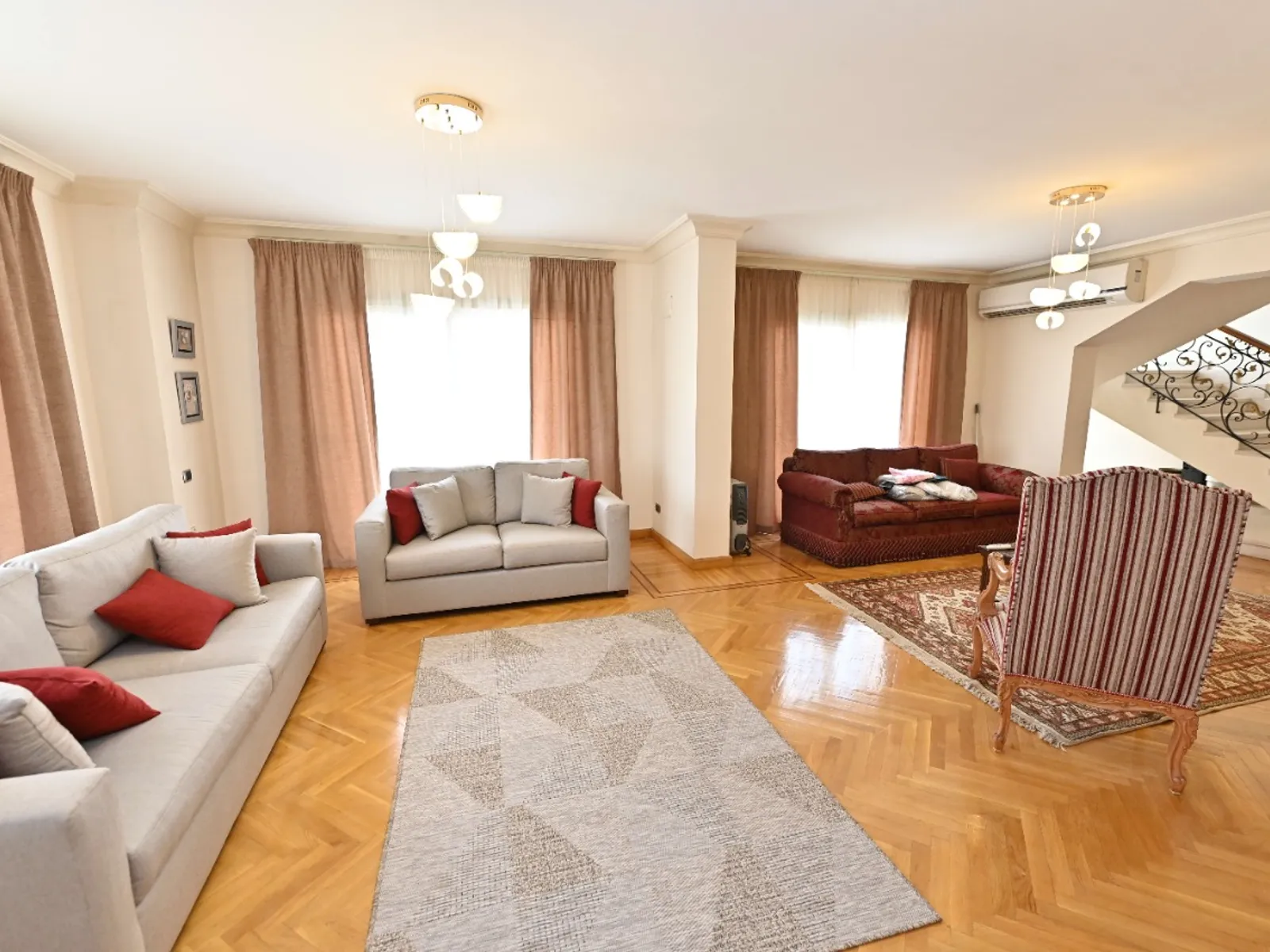 Duplexes For Sale In Maadi Maadi Sarayat Area: 280 m² consists of 3 Bedrooms 3 Bathrooms Modern furnished 5 stars #5642