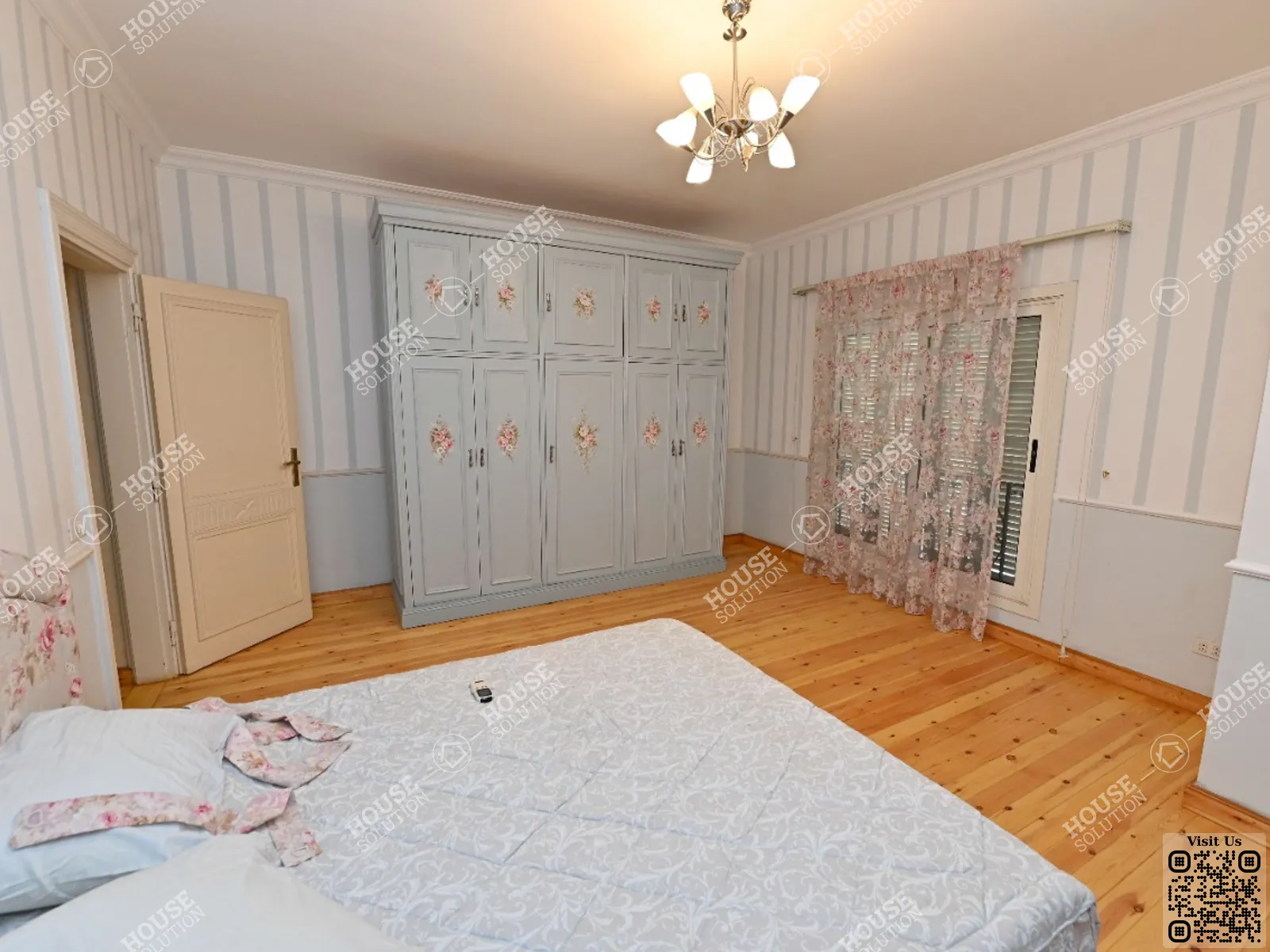 FIRST BEDROOM  @ Duplexes For Rent In Maadi Maadi Sarayat Area: 280 m² consists of 3 Bedrooms 3 Bathrooms Modern furnished 5 stars #5642-0