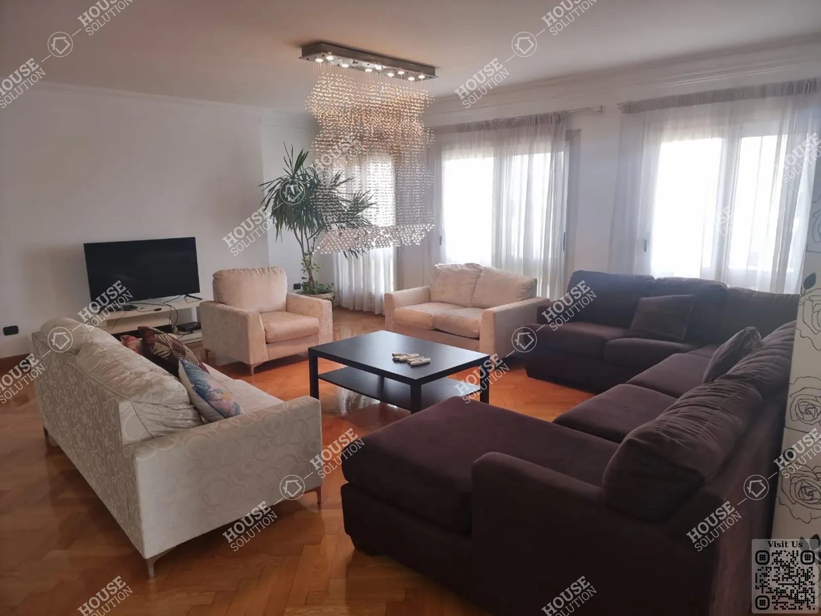 RECEPTION  @ Apartments For Rent In Maadi Maadi Sarayat Area: 180 m² consists of 3 Bedrooms 3 Bathrooms Modern furnished 5 stars #5643-0