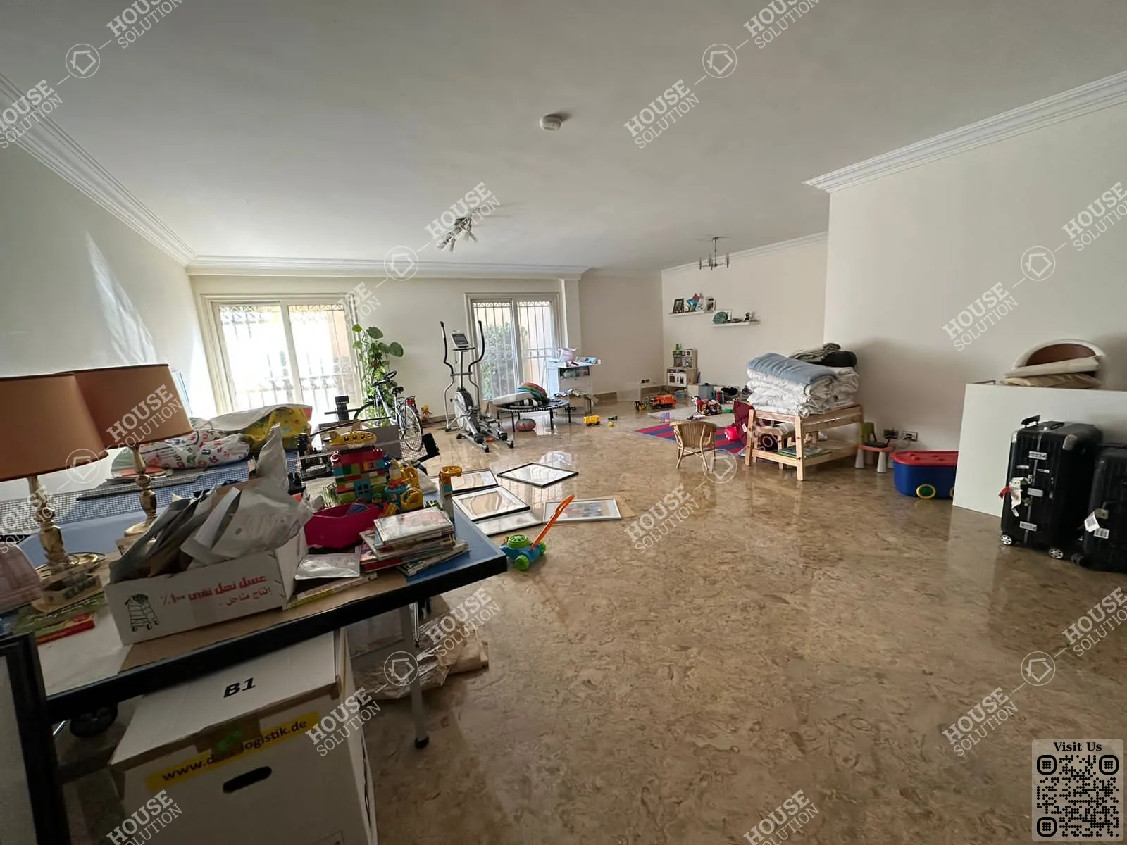 BASEMENT  @ Villas For Rent In Katameya katameya Heights Area: 965 m² consists of 6 Bedrooms 6 Bathrooms Semi furnished 5 stars #5649-1