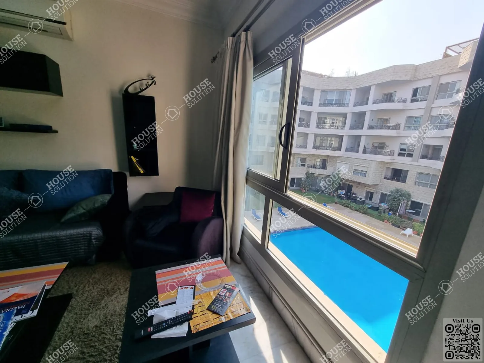 RECEPTION  @ Apartments For Rent In Maadi Maadi Sarayat Area: 120 m² consists of 2 Bedrooms 2 Bathrooms Modern furnished 5 stars #5653-1