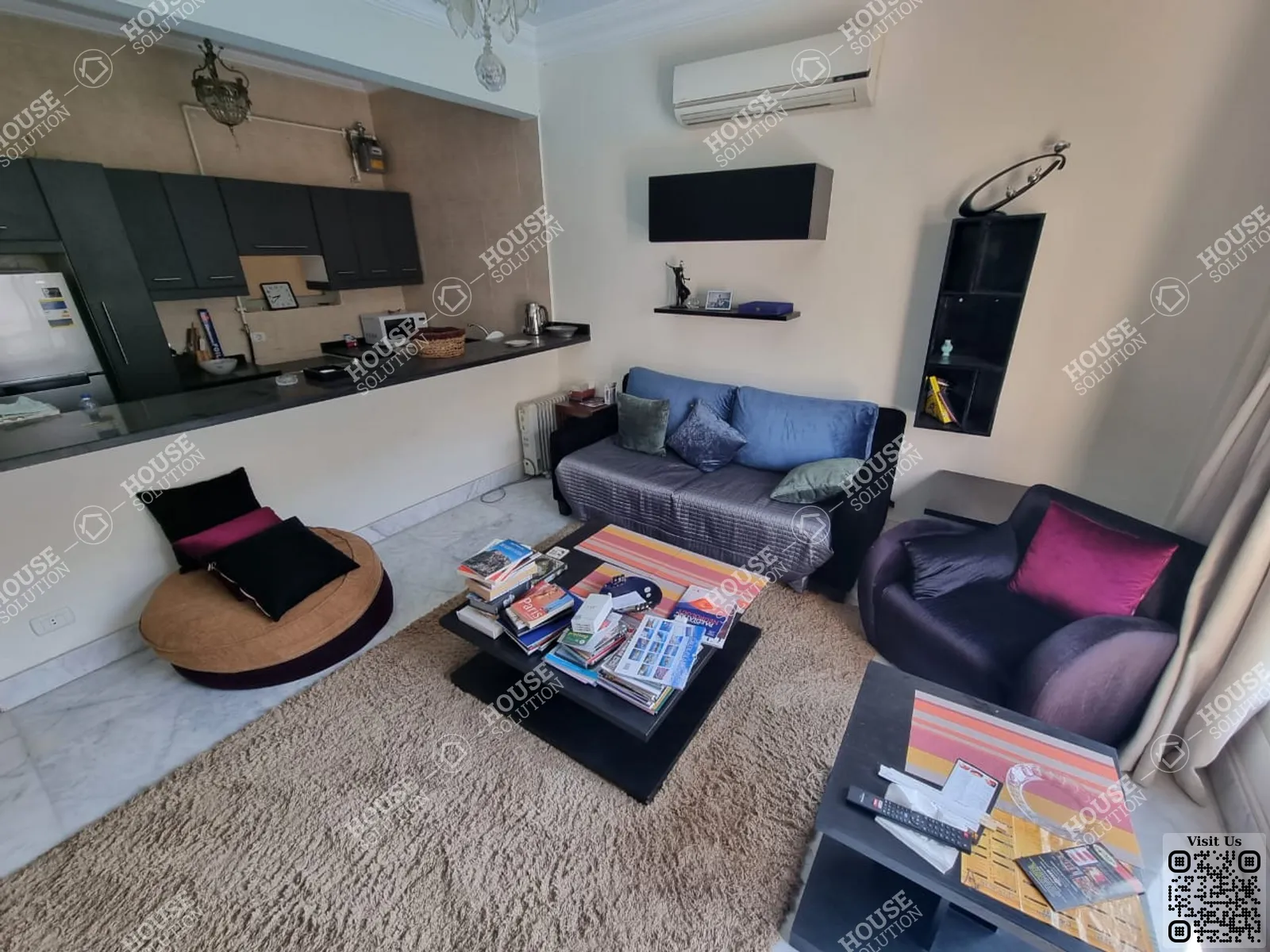 RECEPTION  @ Apartments For Rent In Maadi Maadi Sarayat Area: 120 m² consists of 2 Bedrooms 2 Bathrooms Modern furnished 5 stars #5653-0