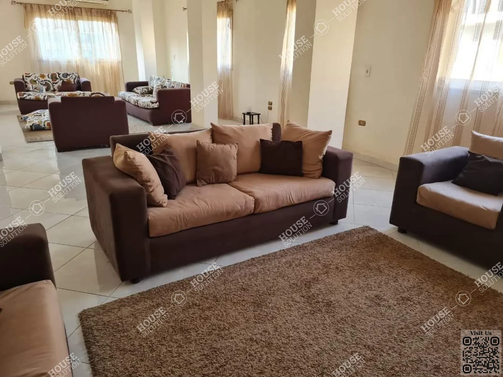 RECEPTION  @ Penthouses For Rent In Maadi Maadi Degla Area: 180 m² consists of 2 Bedrooms 3 Bathrooms Furnished 5 stars #5654-2