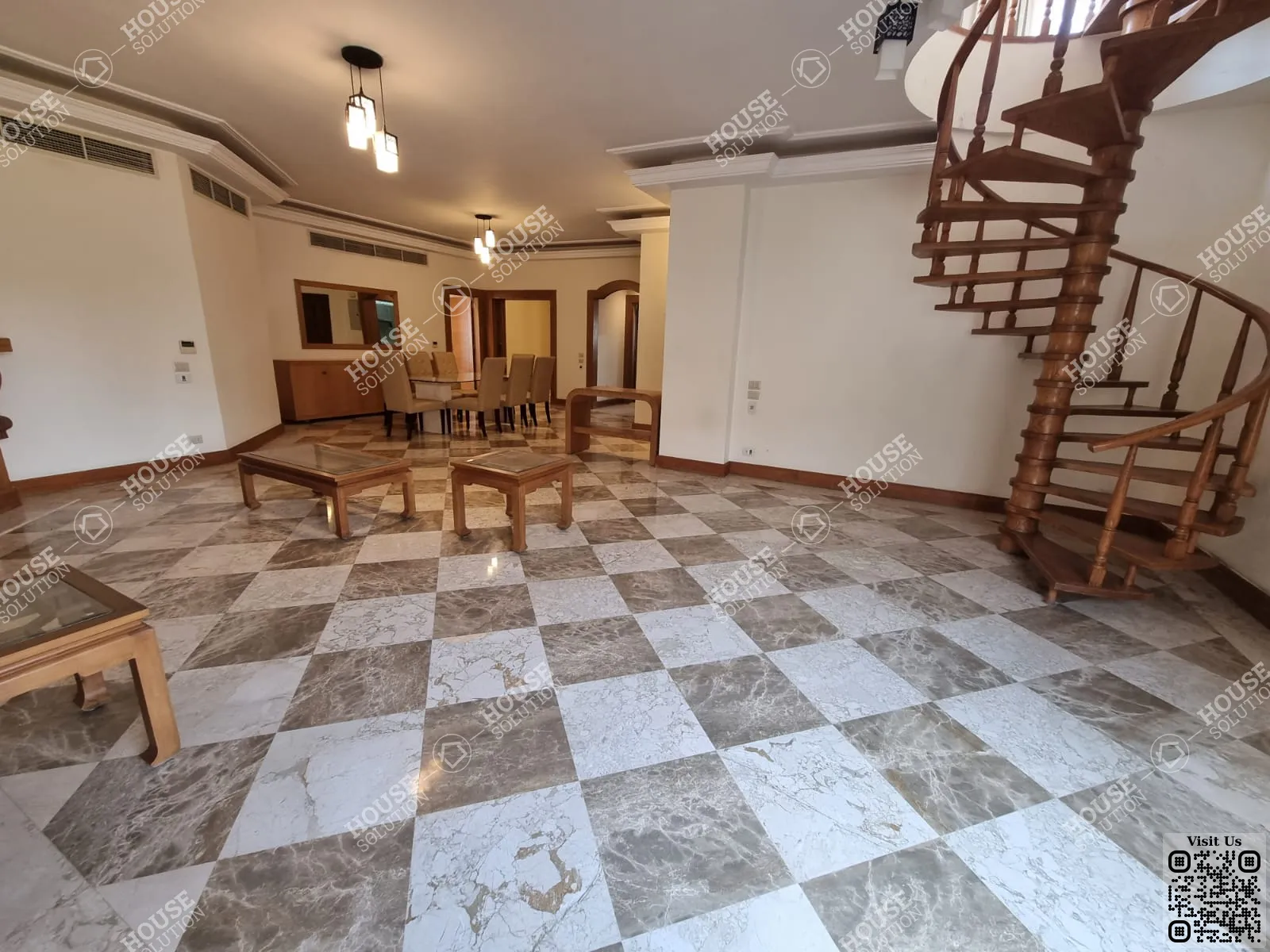 RECEPTION  @ Penthouses For Rent In Maadi Maadi Sarayat Area: 350 m² consists of 3 Bedrooms 3 Bathrooms Modern furnished 5 stars #5659-0