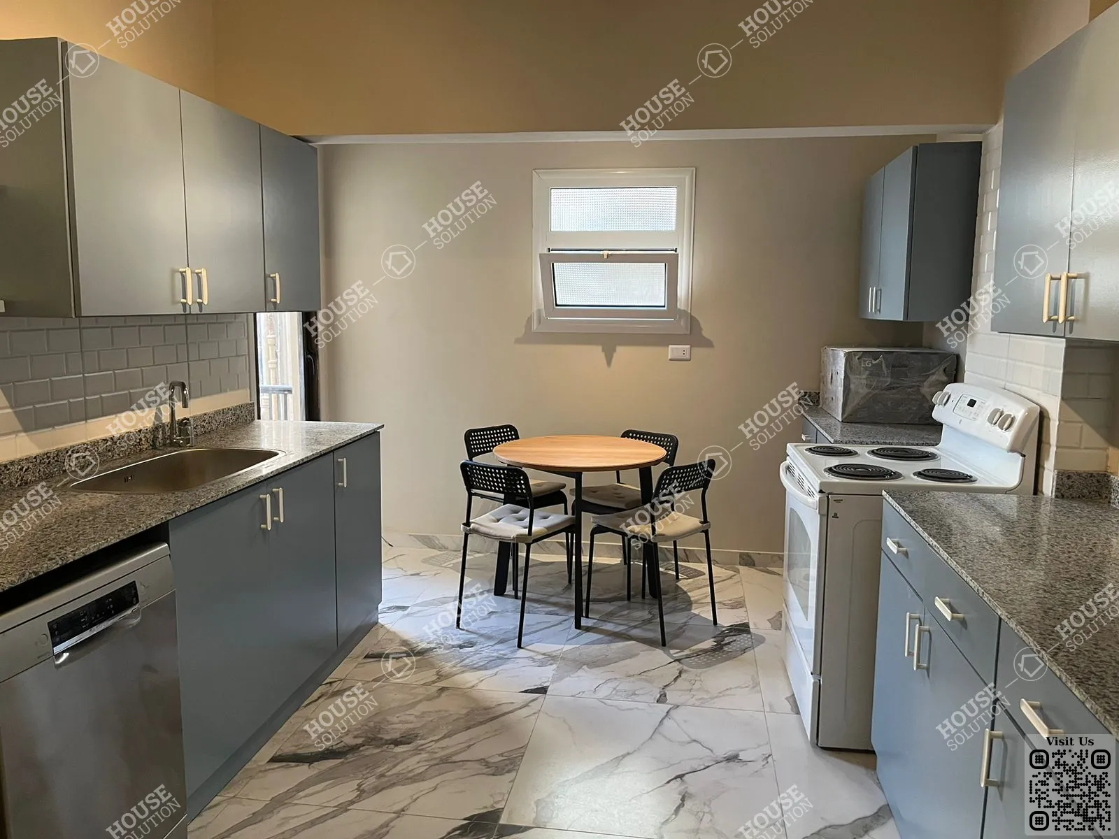 KITCHEN @ Duplexes For Rent In Maadi Maadi Degla Area: 320 m² consists of 4 Bedrooms 3 Bathrooms Modern furnished 5 stars #5665-2