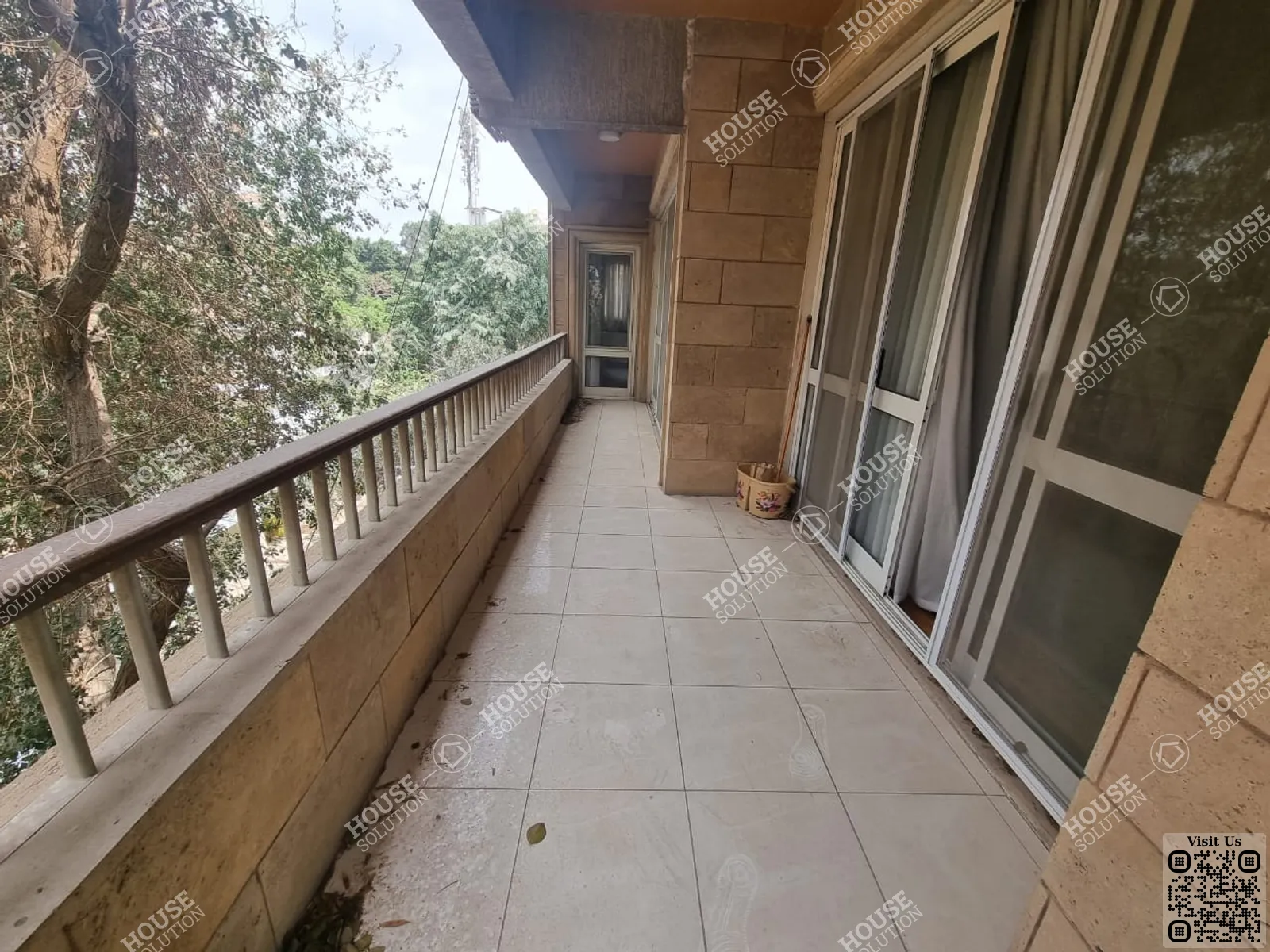 BALCONY  @ Apartments For Rent In Maadi Maadi Degla Area: 185 m² consists of 4 Bedrooms 2 Bathrooms Furnished 5 stars #5668-2