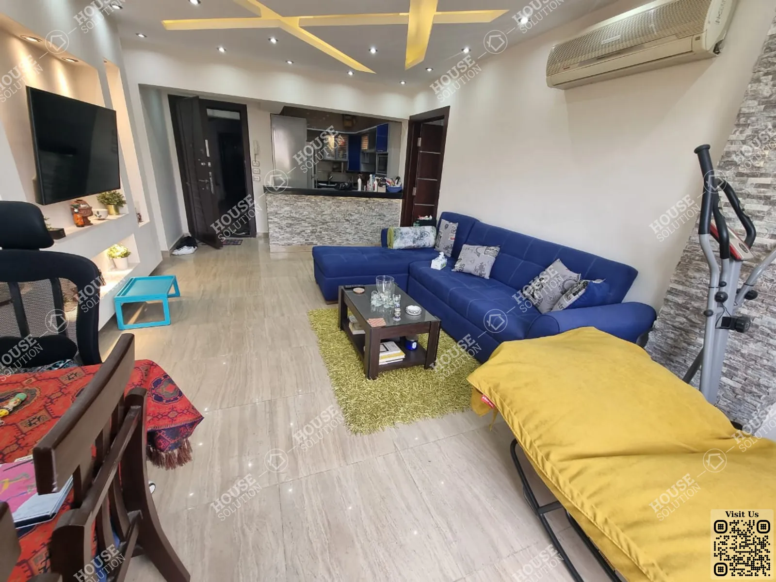 RECEPTION  @ Apartments For Rent In Maadi Maadi Degla Area: 110 m² consists of 2 Bedrooms 2 Bathrooms Modern furnished 5 stars #5670-2