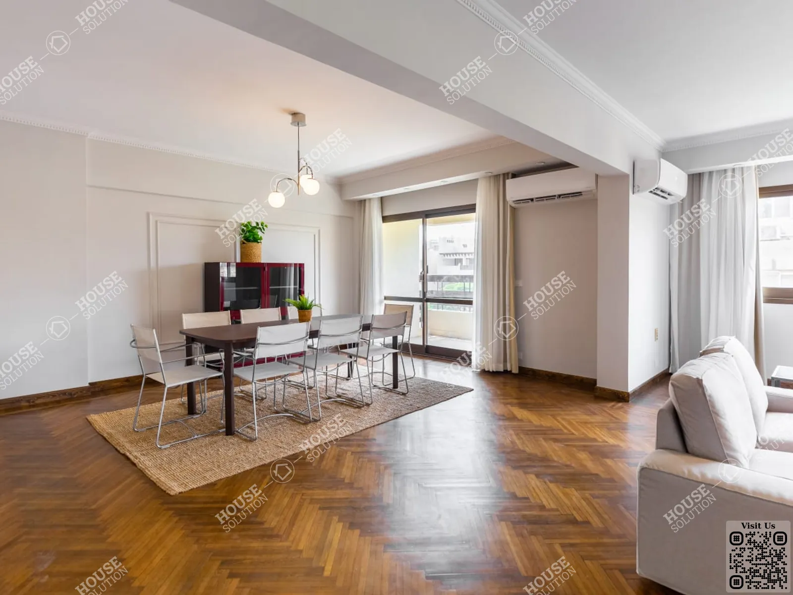 RECEPTION  @ Apartments For Rent In Maadi Maadi Degla Area: 220 m² consists of 3 Bedrooms 2 Bathrooms Modern furnished 5 stars #5672-1