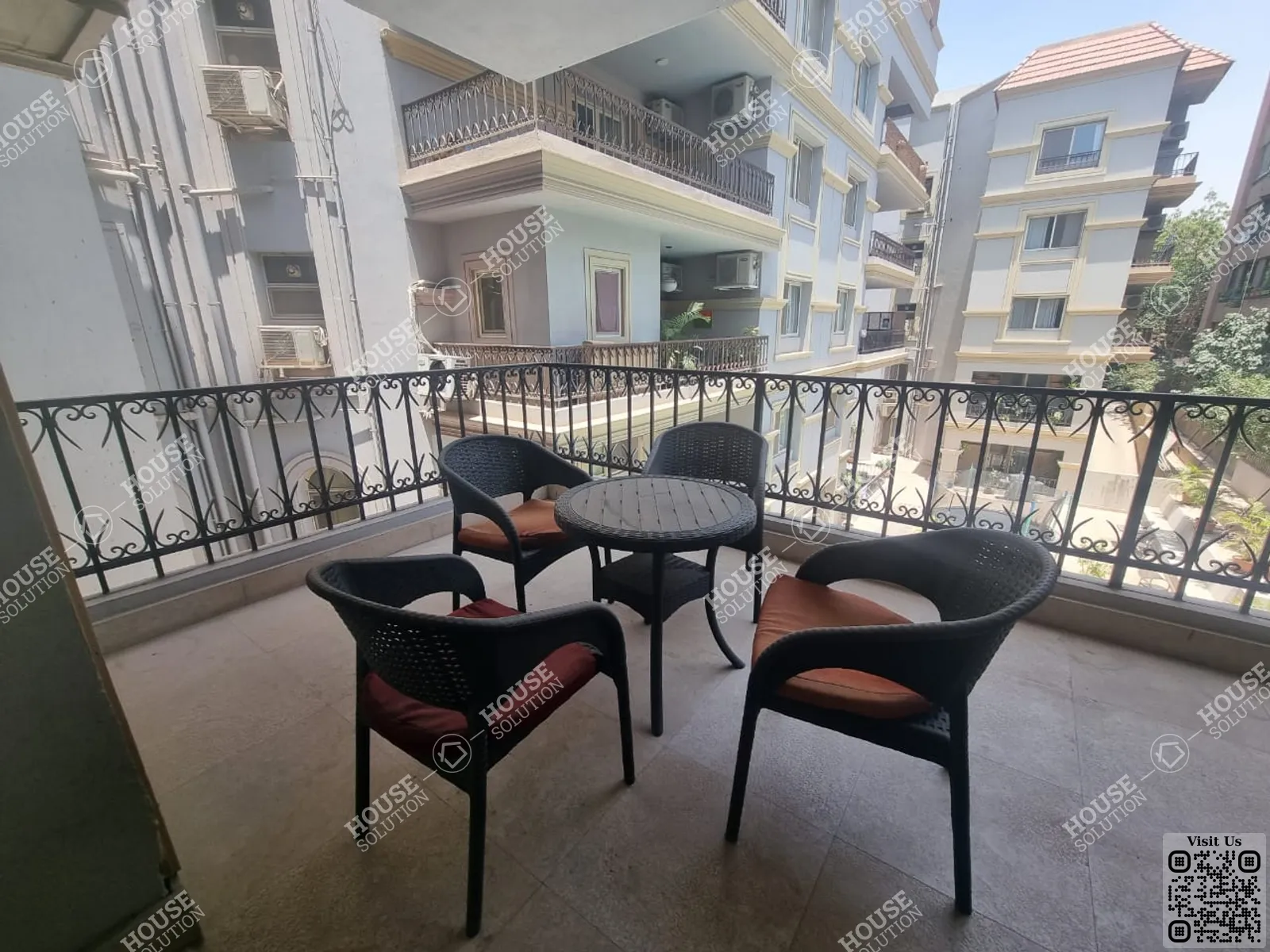 BALCONY  @ Apartments For Rent In Maadi Maadi Sarayat Area: 220 m² consists of 3 Bedrooms 3 Bathrooms Modern furnished 5 stars #5674-2