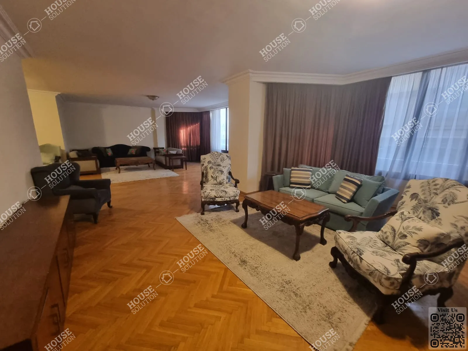 RECEPTION  @ Apartments For Rent In Maadi Maadi Sarayat Area: 265 m² consists of 4 Bedrooms 4 Bathrooms Modern furnished 5 stars #5677-0