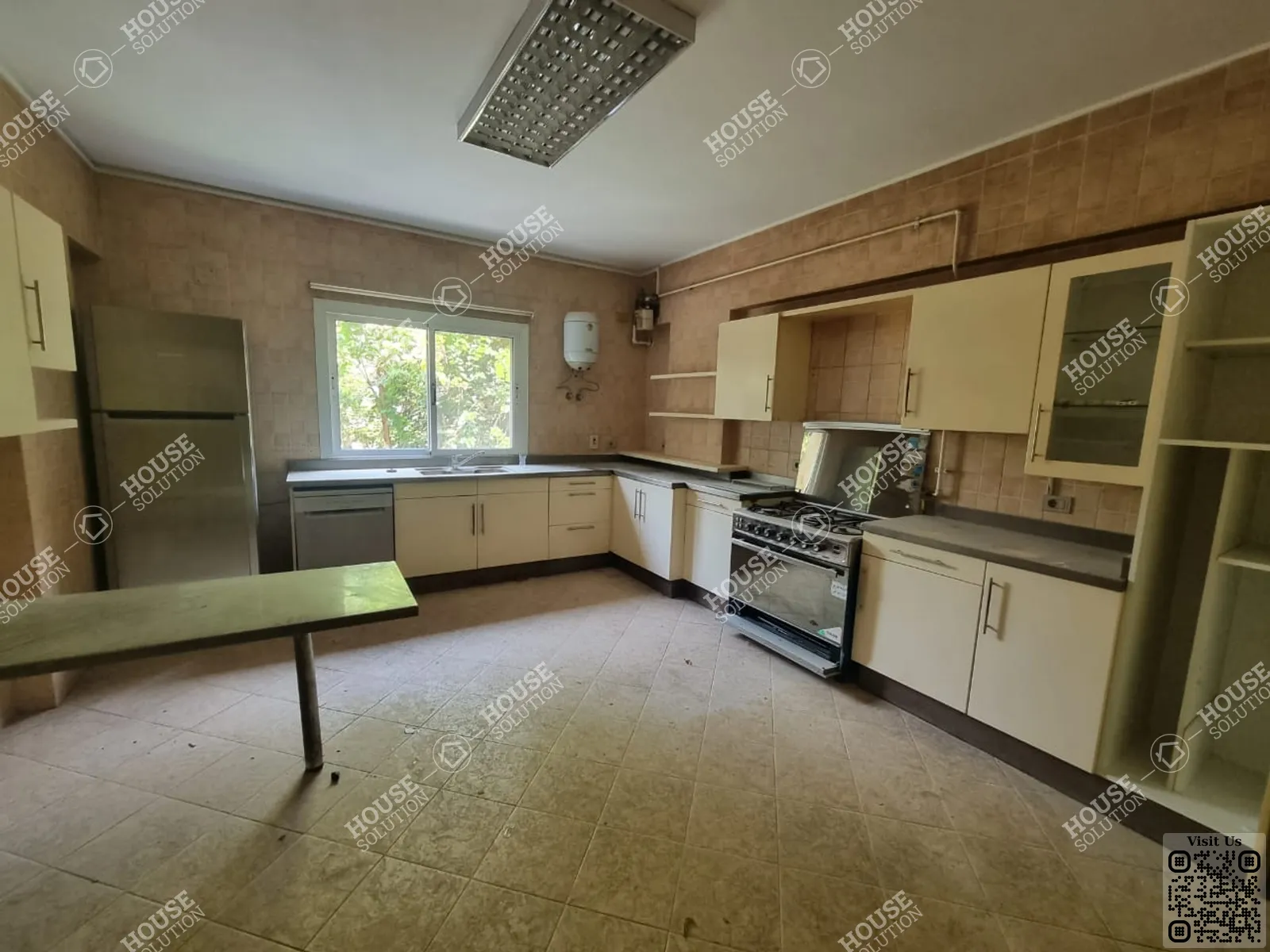 KITCHEN @ Apartments For Rent In Maadi Maadi Sarayat Area: 300 m² consists of 4 Bedrooms 3 Bathrooms Semi furnished 5 stars #5678-2