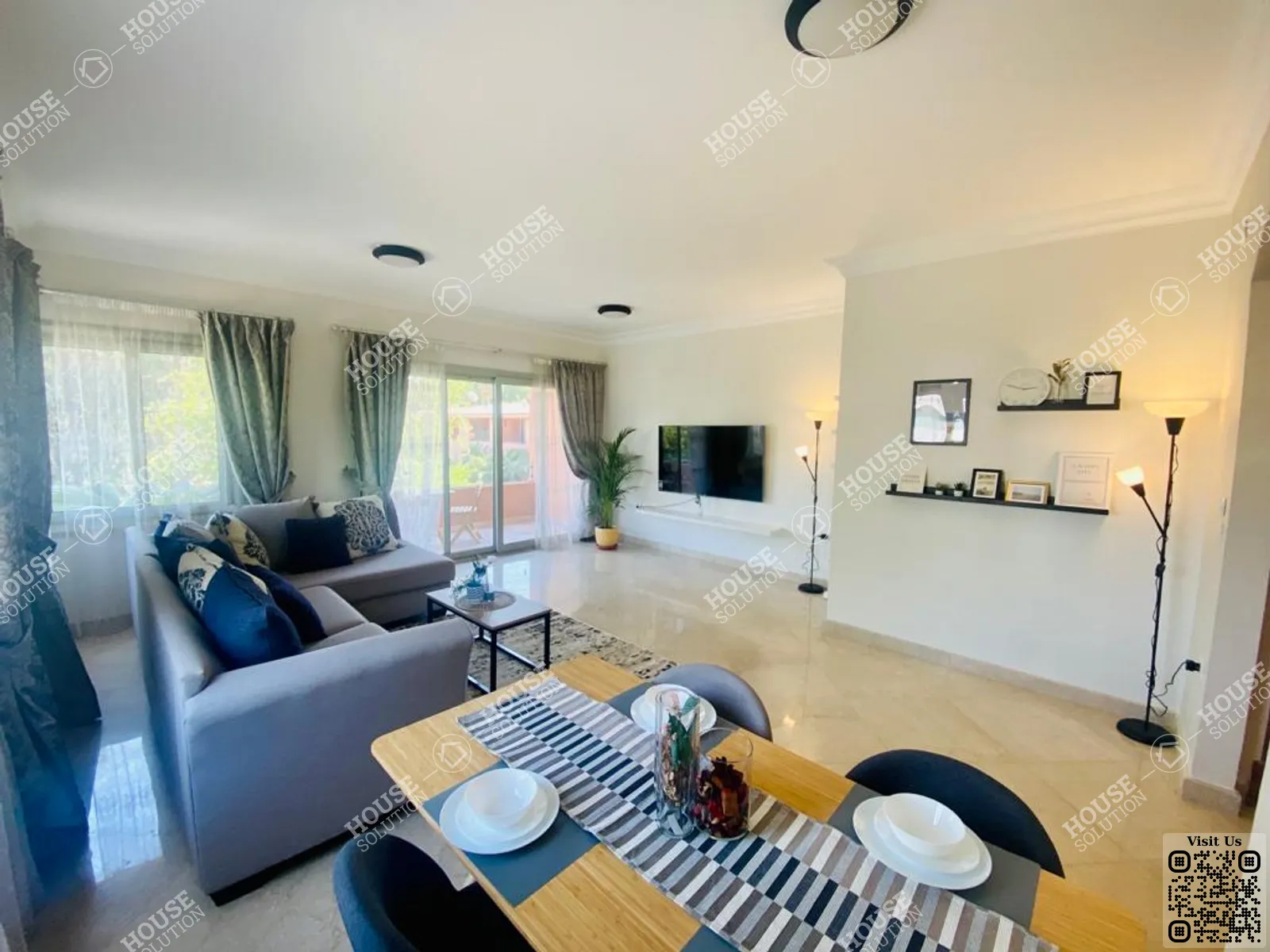 RECEPTION  @ Apartments For Rent In Maadi Maadi Degla Area: 150 m² consists of 2 Bedrooms 3 Bathrooms Modern furnished 5 stars #5680-0