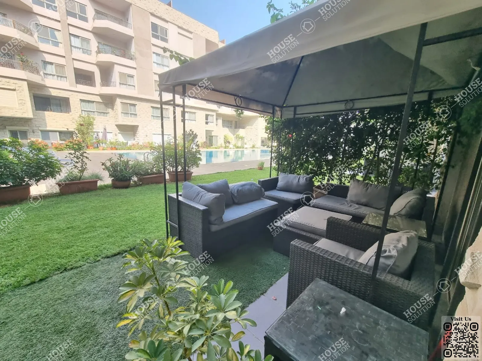 حديقة خاصة @ دور ارضي للإيجار في المعادي سرايات المعادي مساحة: 320 م² تتكون من 4 غرفة 4 حمام مفروش مودرن 5 نجوم #5682-0