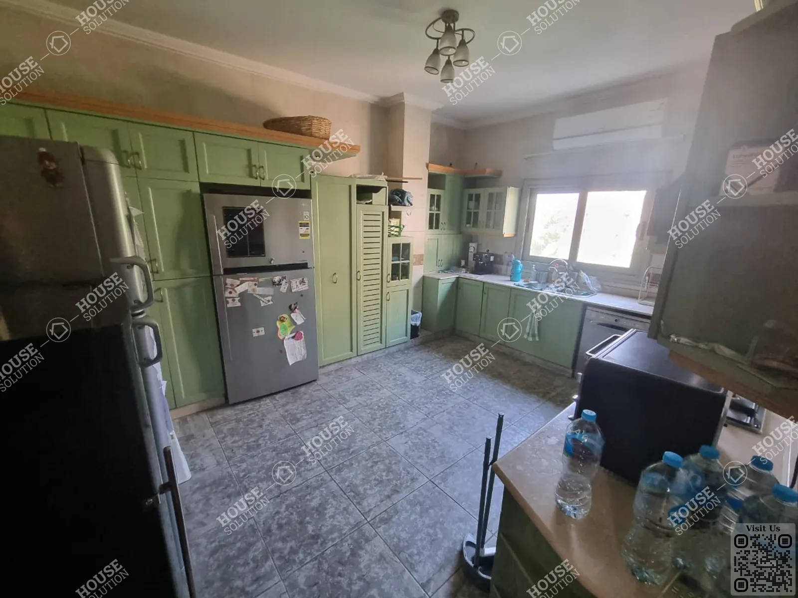 مطبخ @ رووف للإيجار في المعادي سرايات المعادي مساحة: 450 م² تتكون من 4 غرفة 4 حمام نصف مفروش 5 نجوم #5683-2