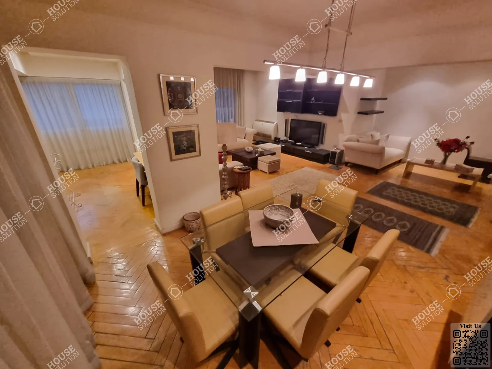 RECEPTION  @ Apartments For Rent In Maadi Maadi Degla Area: 165 m² consists of 2 Bedrooms 3 Bathrooms Furnished 5 stars #5685-2