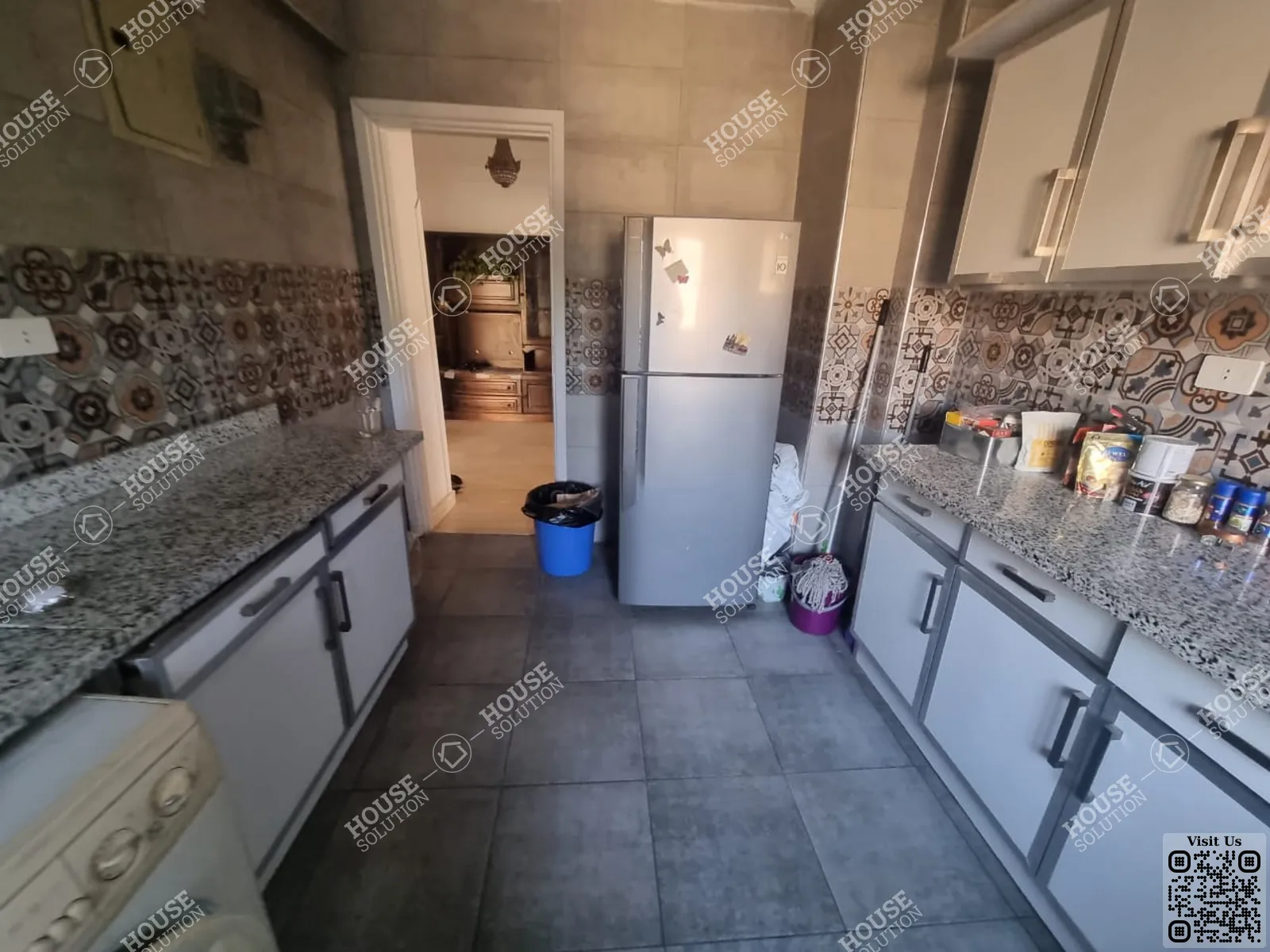 KITCHEN @ Apartments For Rent In Maadi Maadi Degla Area: 165 m² consists of 3 Bedrooms 1 Bathrooms Furnished 5 stars #5687-2