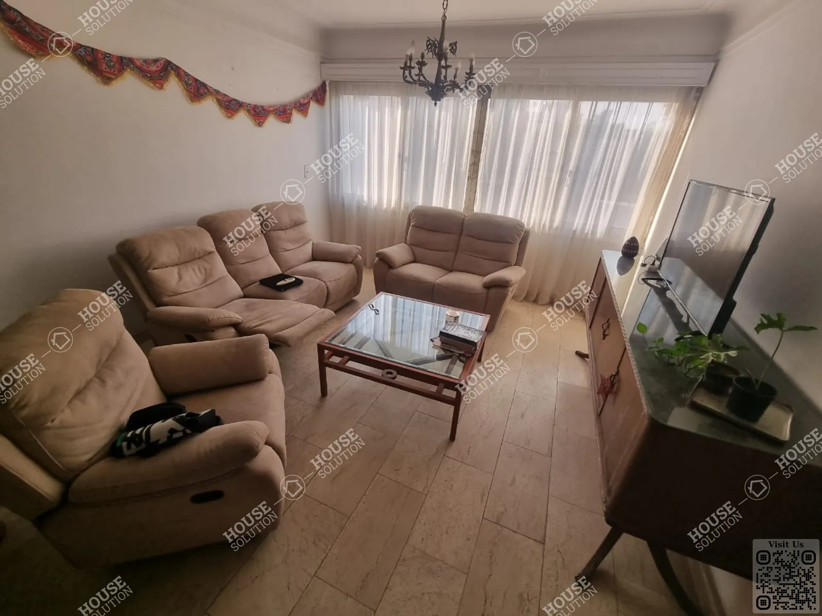 RECEPTION @ Apartments For Rent In Maadi Maadi Degla Area: 165 m² consists of 3 Bedrooms 1 Bathrooms Furnished 5 stars #5687-0