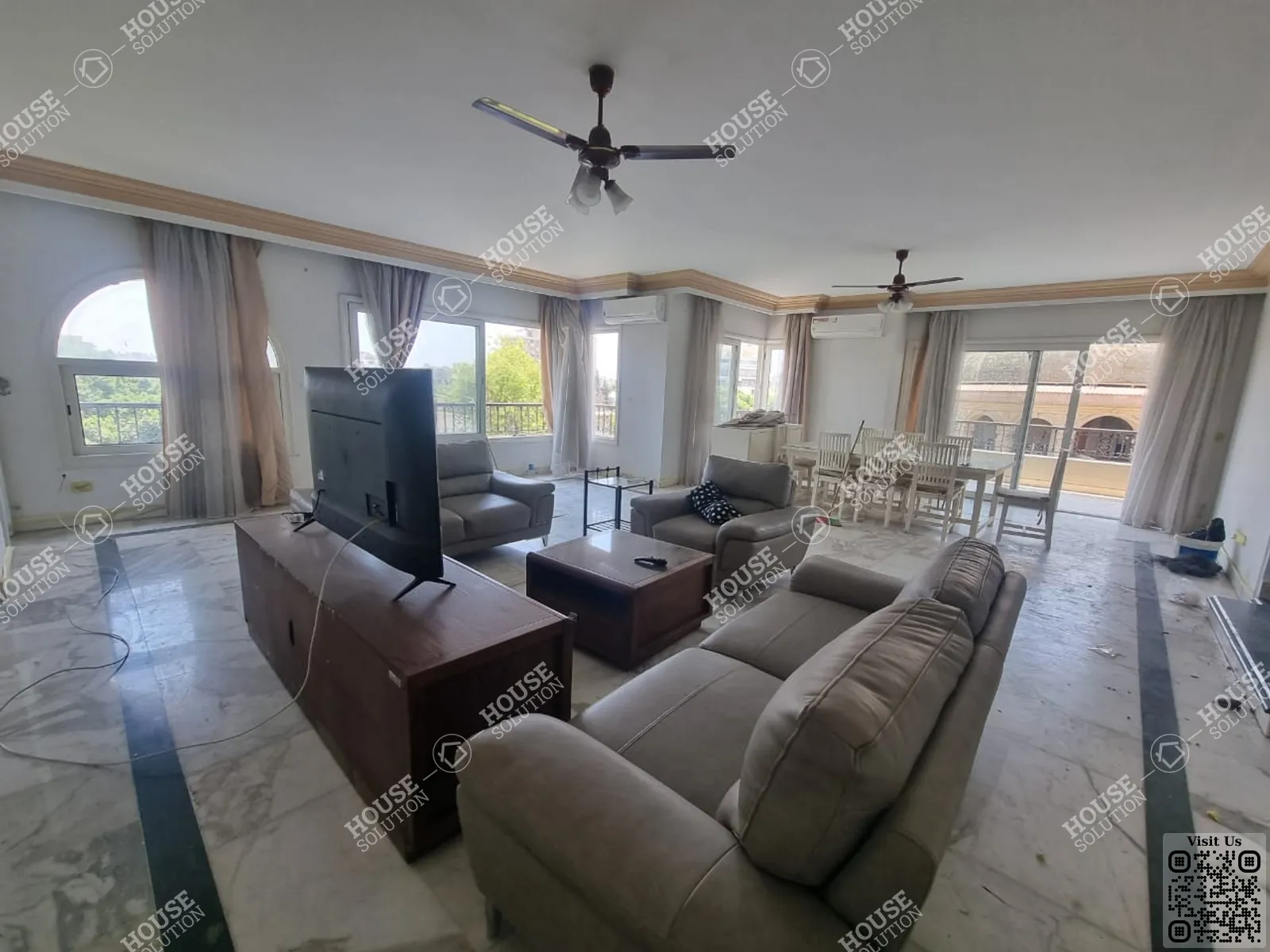 RECEPTION @ Apartments For Rent In Maadi Maadi Degla Area: 300 m² consists of 4 Bedrooms 4 Bathrooms Modern furnished 5 stars #5690-2