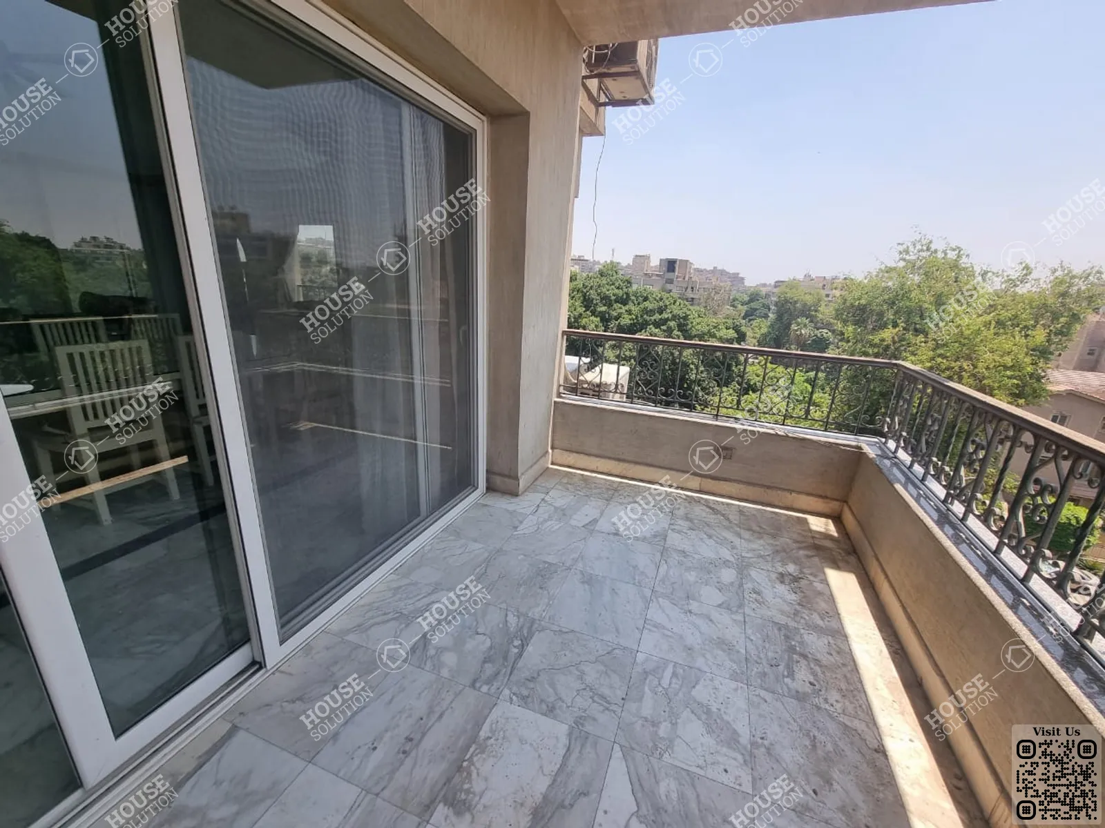 BALCONY @ Apartments For Rent In Maadi Maadi Degla Area: 300 m² consists of 4 Bedrooms 4 Bathrooms Modern furnished 5 stars #5690-1
