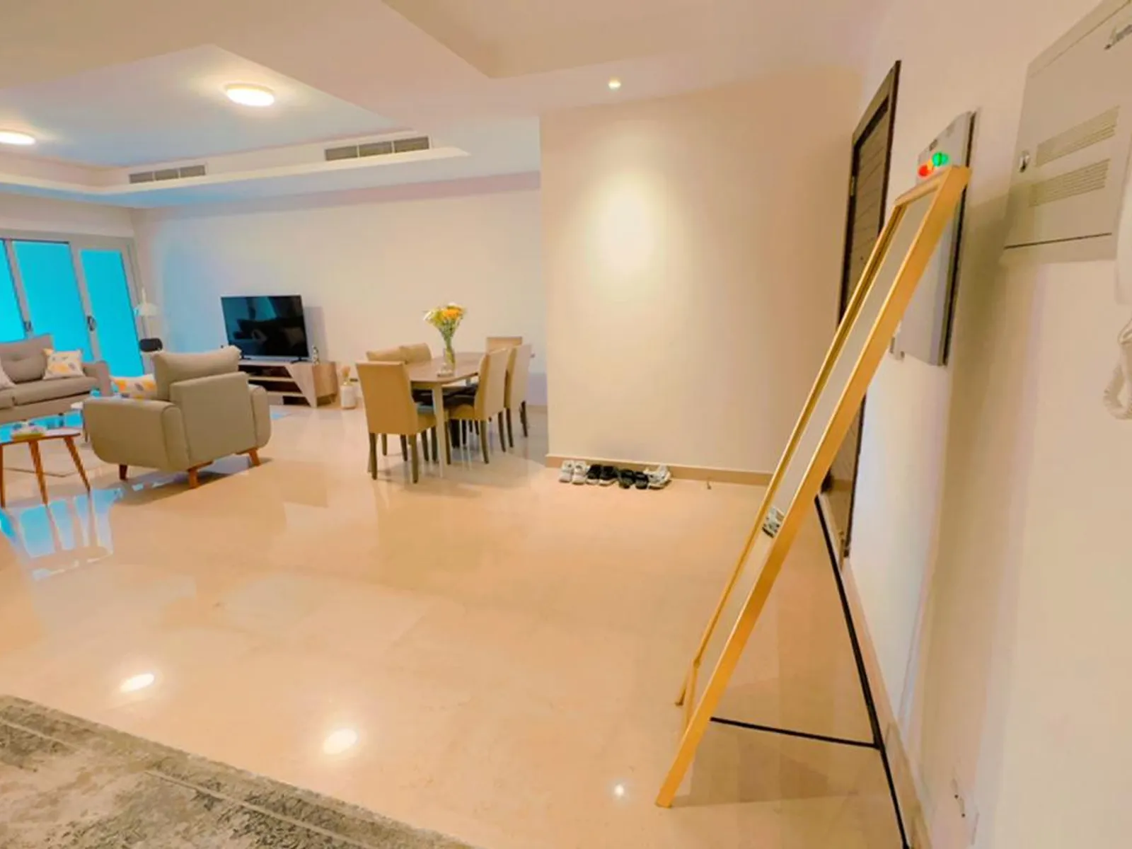 Apartments For Sale In New Cairo Cairo Festival City Al-Futtaim Area: 171 m² consists of 3 Bedrooms 4 Bathrooms Modern furnished 5 stars #5695