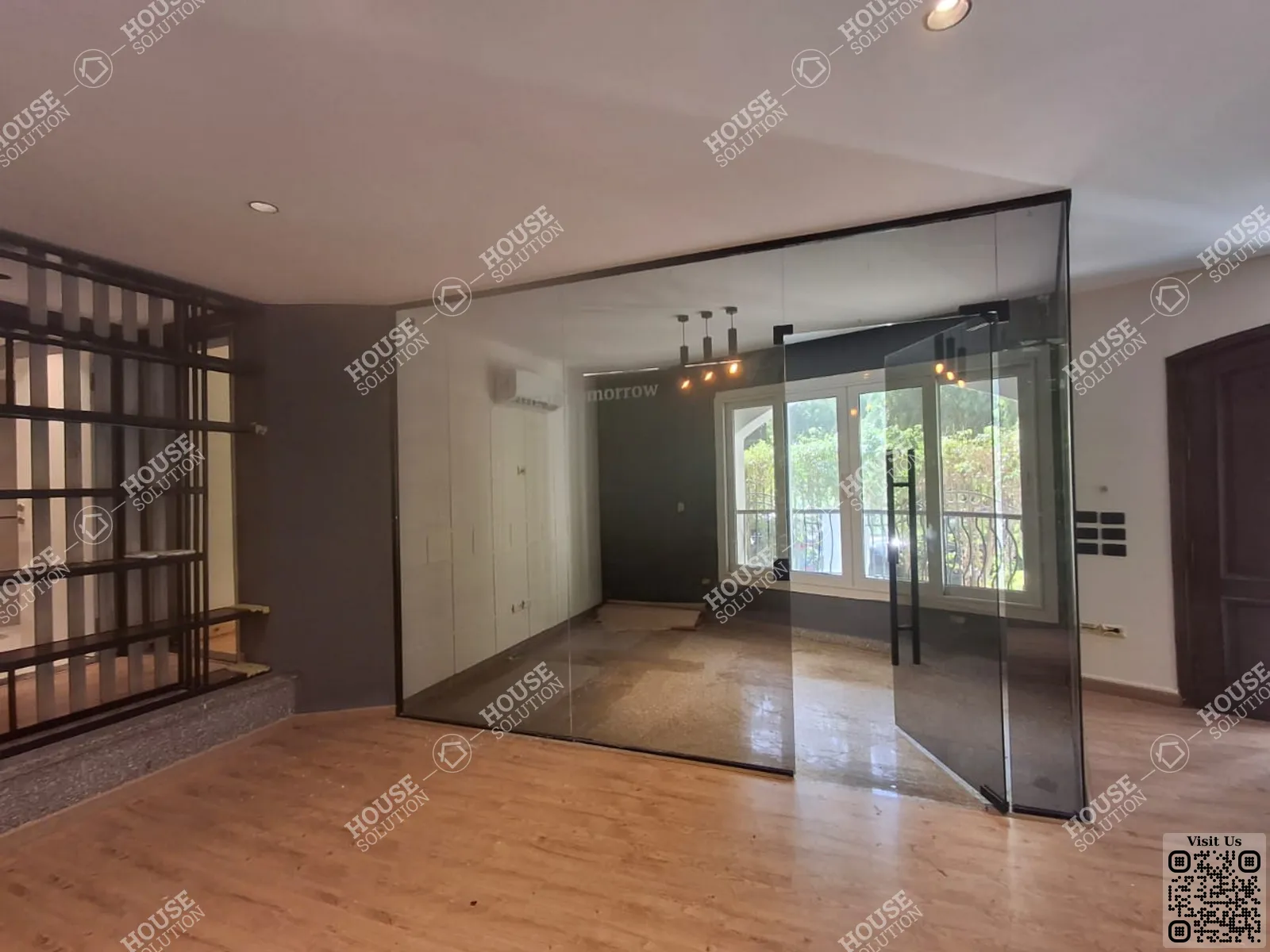 OFFICE ROOM @ Ground Floors For Rent In Maadi Maadi Sarayat Area: 500 m² consists of 8 Bedrooms 6 Bathrooms Semi furnished 5 stars #5699-1