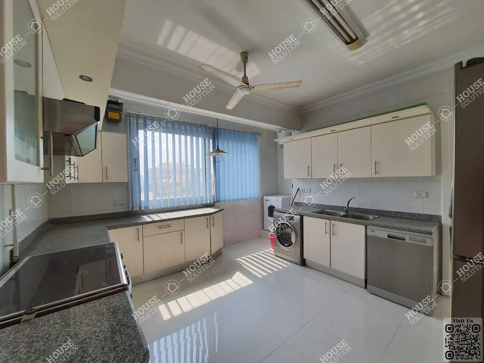 KITCHEN @ Apartments For Rent In Maadi Maadi Sarayat Area: 165 m² consists of 3 Bedrooms 2 Bathrooms Modern furnished 5 stars #5702-1