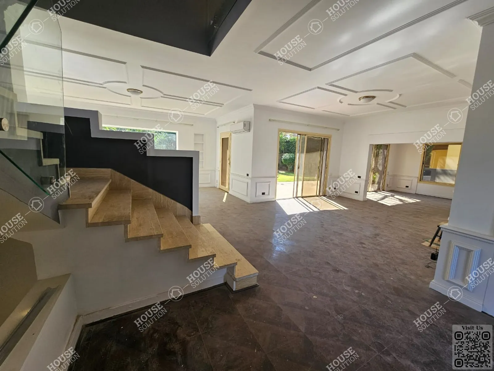 RECEPTION  @ Villas For Rent In Katameya katameya Heights Area: 650 m² consists of 5 Bedrooms 5 Bathrooms Semi furnished 5 stars #5706-2