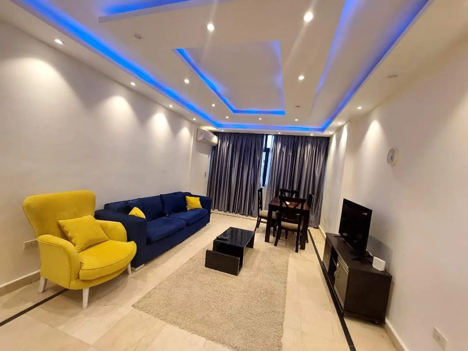 COZY MODERN 2 BEDROOM APARTMENT FOR RENT IN DEGLA MAADI NEAR CAIRO AMERICAN COLLEGE – WITH BALCONY - #5710 - Modern furnished