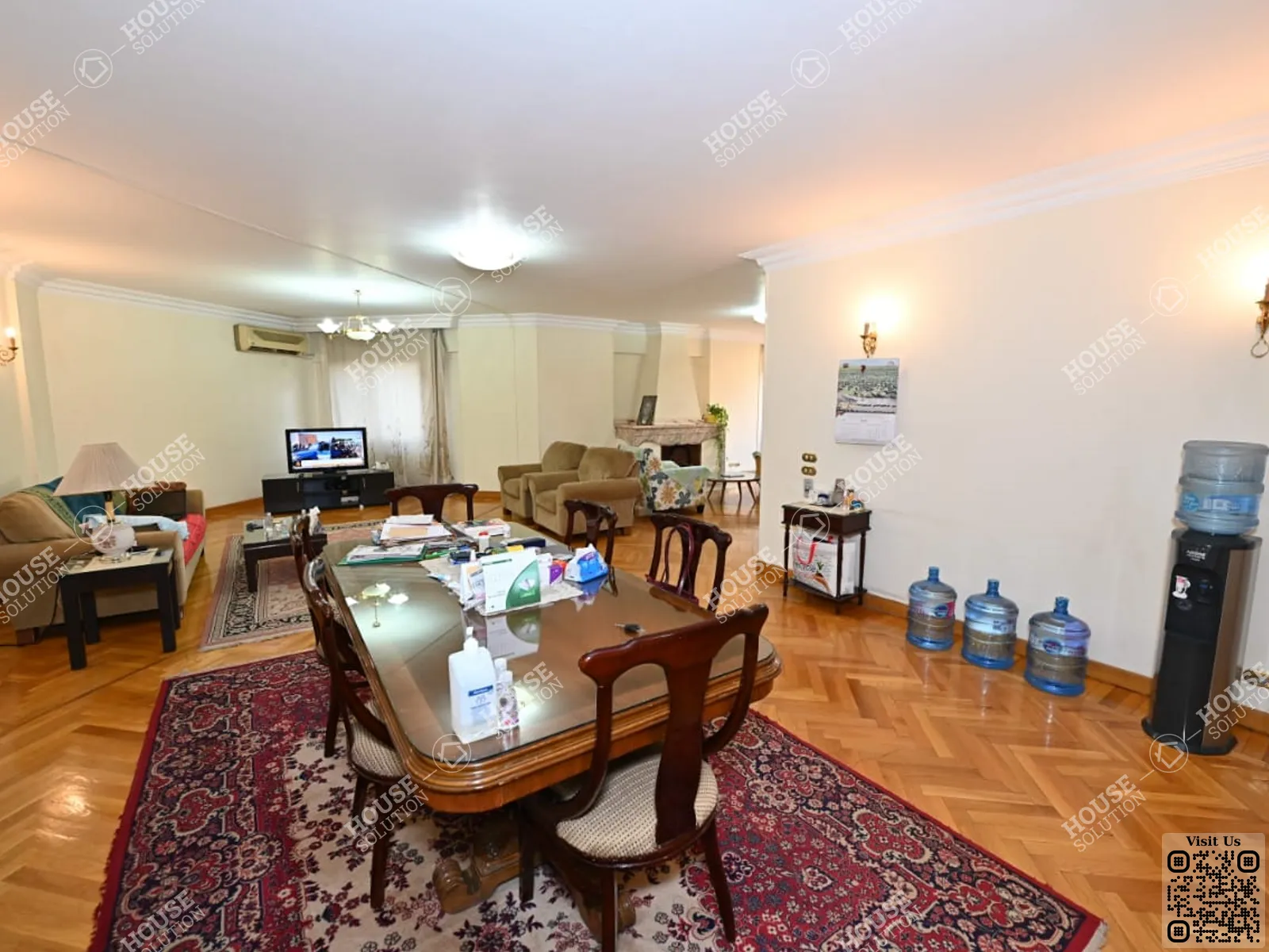 RECEPTION  @ Apartments For Rent In Maadi Maadi Sarayat Area: 280 m² consists of 4 Bedrooms 3 Bathrooms Furnished 5 stars #5718-2