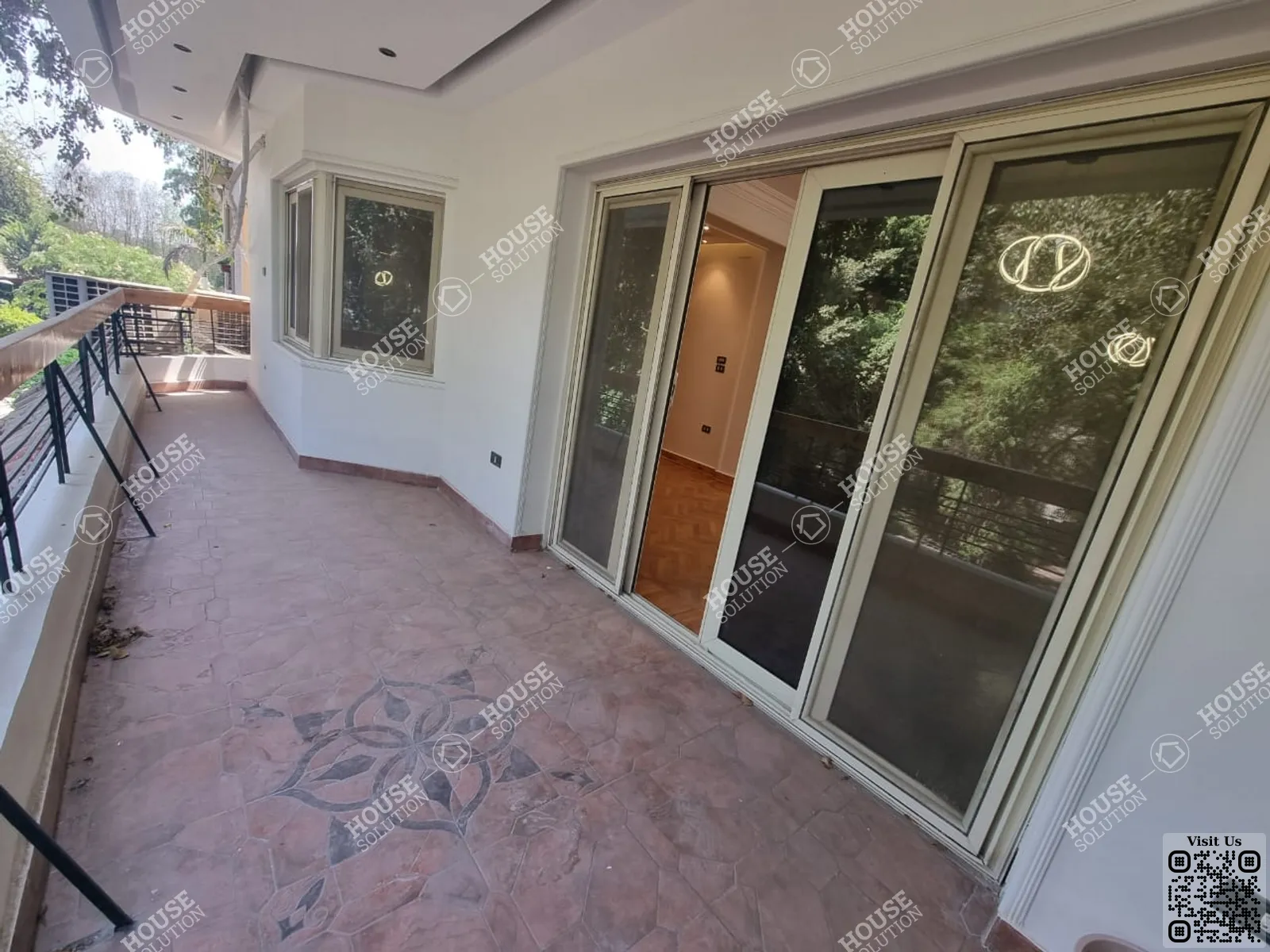 BALCONY @ Apartments For Rent In Maadi Maadi Sarayat Area: 185 m² consists of 3 Bedrooms 2 Bathrooms Semi furnished 5 stars #5720-2