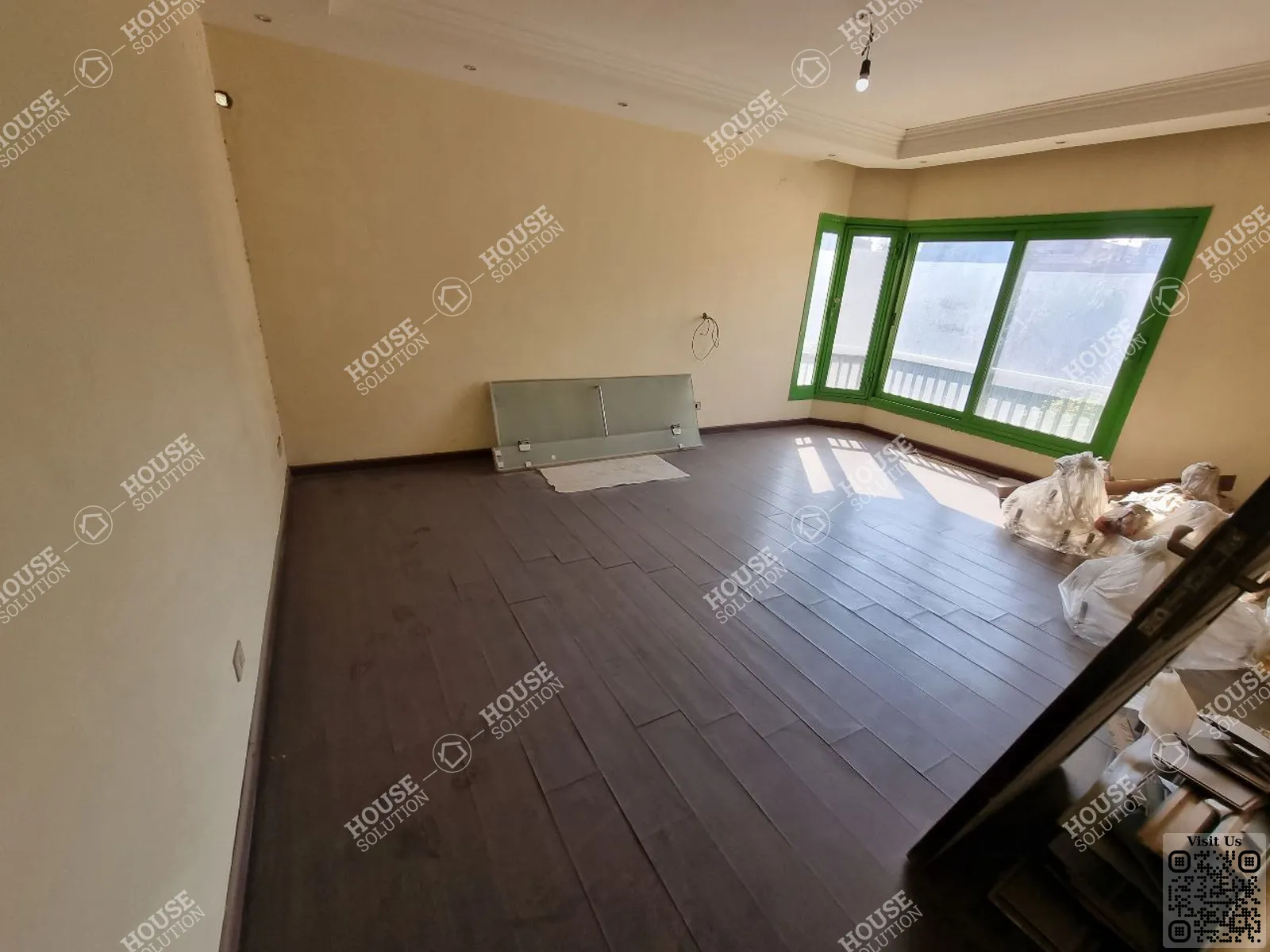 FIRST BEDROOM @ Office spaces For Rent In Maadi Maadi Sarayat Area: 350 m² consists of 4 Bedrooms 3 Bathrooms Semi furnished 5 stars #5721-1