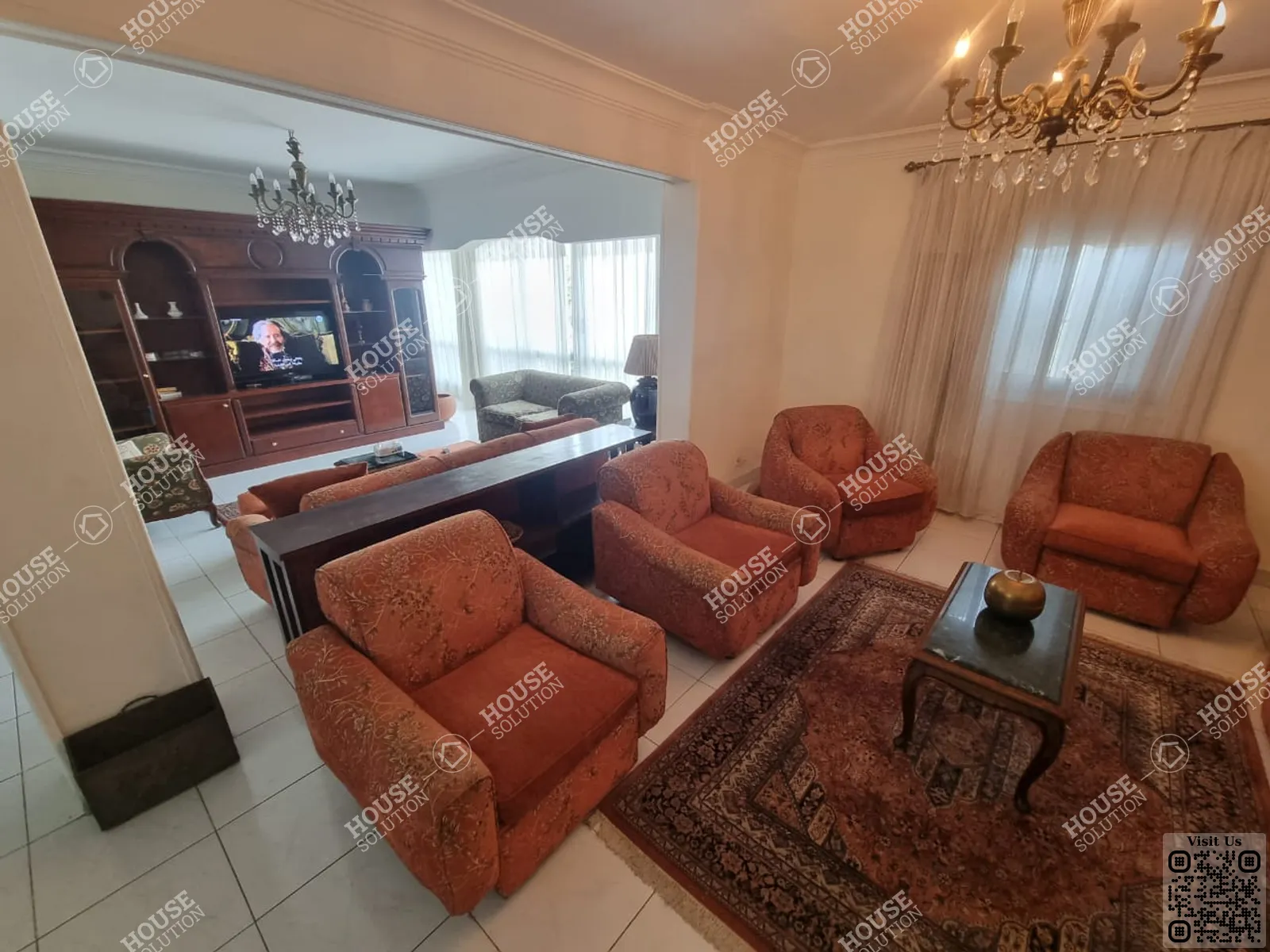 RECEPTION  @ Apartments For Rent In Maadi Maadi Sarayat Area: 145 m² consists of 2 Bedrooms 2 Bathrooms Furnished 5 stars #5723-2