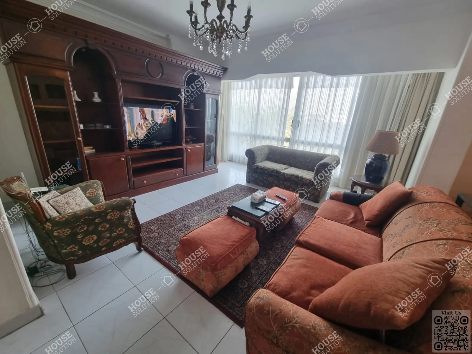 RECEPTION  @ Apartments For Rent In Maadi Maadi Sarayat Area: 145 m² consists of 2 Bedrooms 2 Bathrooms Furnished 5 stars #5723-0