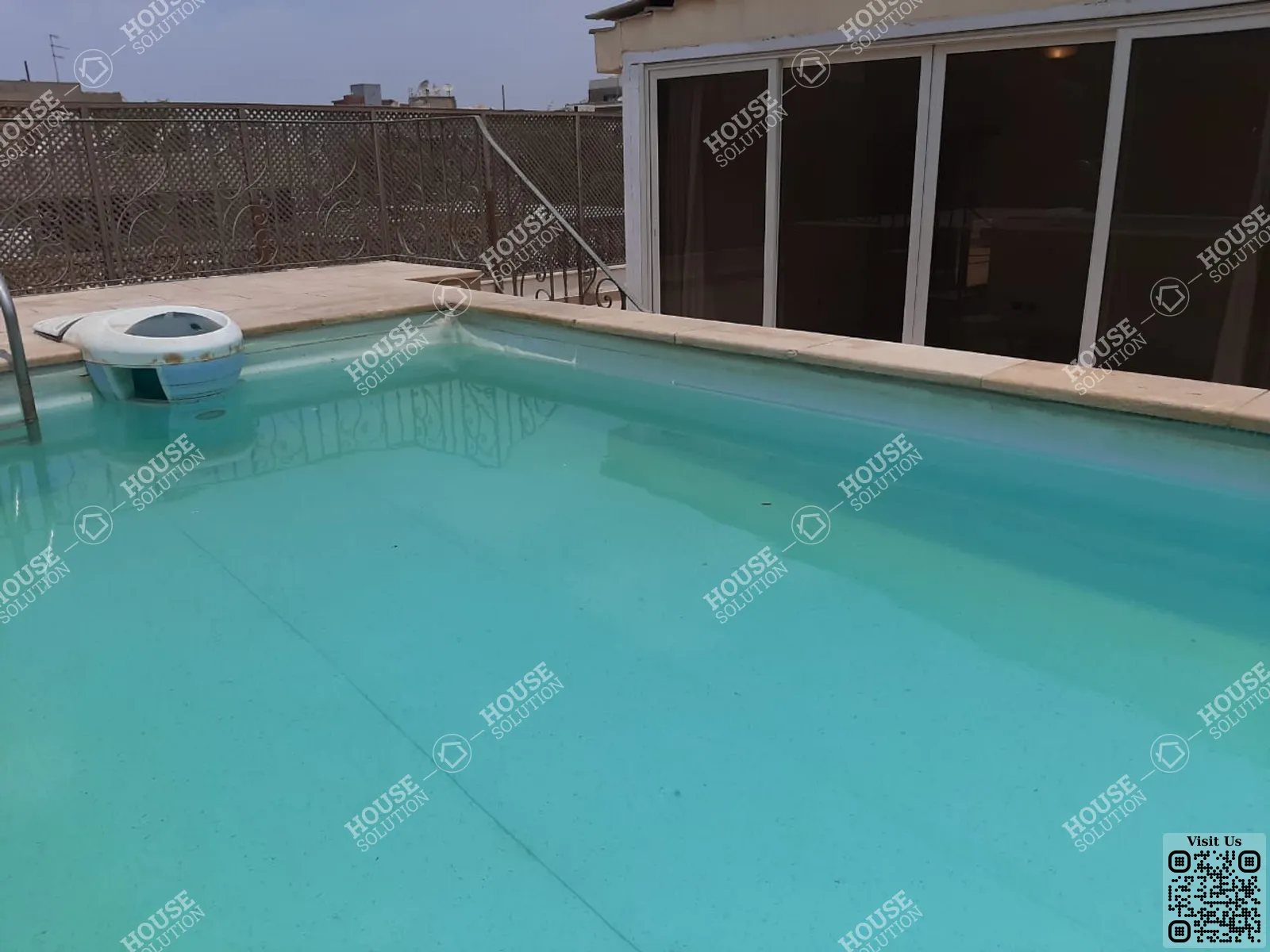 PRIVATE SWIMMING POOL  @ Penthouses For Rent In Maadi Maadi Sarayat Area: 550 m² consists of 5 Bedrooms 5 Bathrooms Modern furnished 5 stars #5728-1