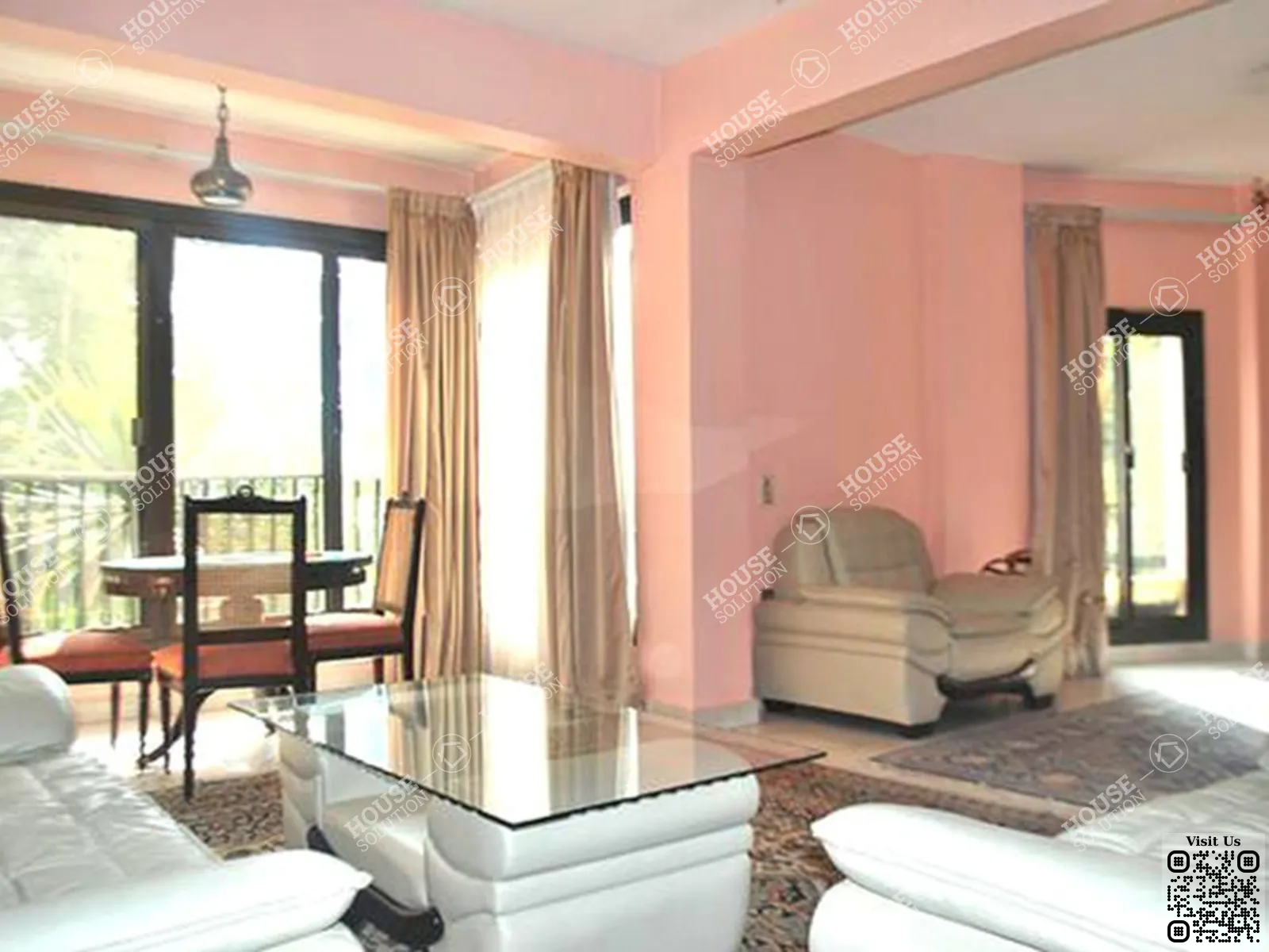 RECEPTION @ Apartments For Rent In Maadi Maadi Sarayat Area: 150 m² consists of 2 Bedrooms 2 Bathrooms Modern furnished 4 stars #5734-0