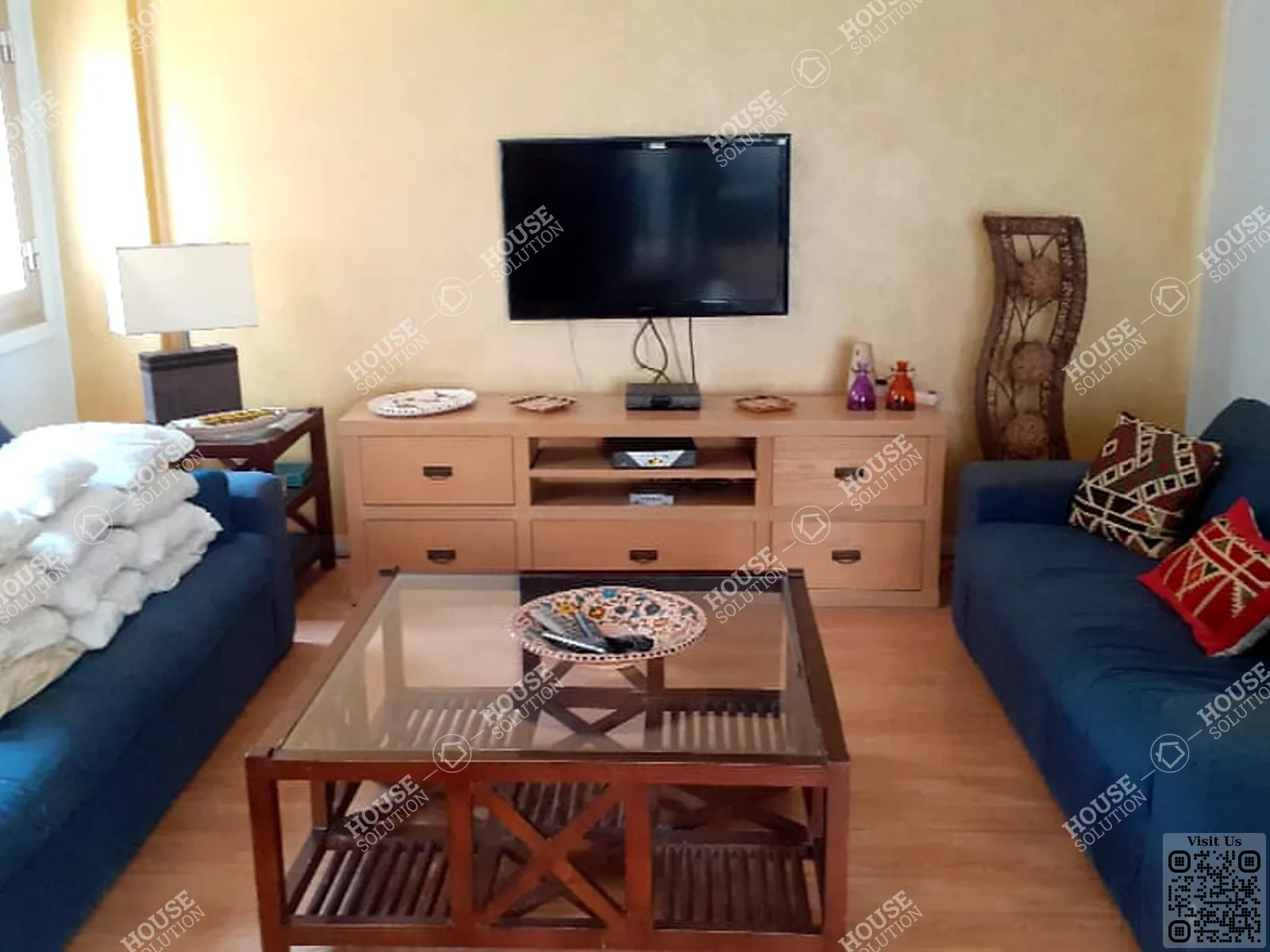 غرفة الاستقبال	 @ شقق للإيجار في المعادي دجله المعادي مساحة: 180 م² تتكون من 3 غرفة 2 حمام مفروش 4 نجوم #5745-0