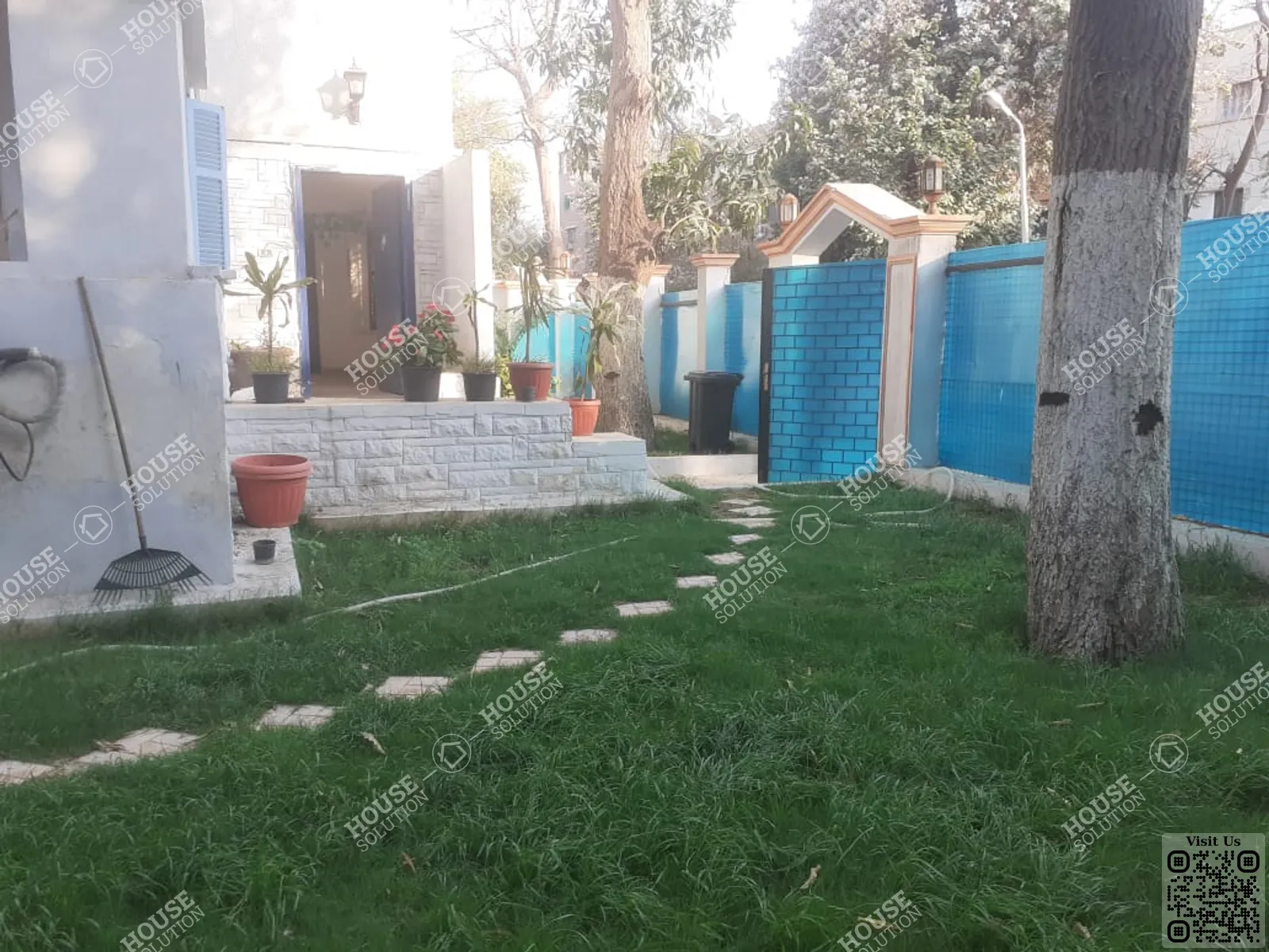 PRIVATE GARDEN  @ Office spaces For Rent In Maadi Maadi Sarayat Area: 500 m² consists of 5 Bedrooms 4 Bathrooms Semi furnished 4 stars #5746-1