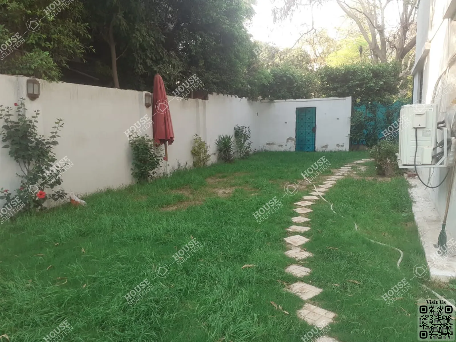 PRIVATE GARDEN  @ Office spaces For Rent In Maadi Maadi Sarayat Area: 500 m² consists of 5 Bedrooms 4 Bathrooms Semi furnished 4 stars #5746-0