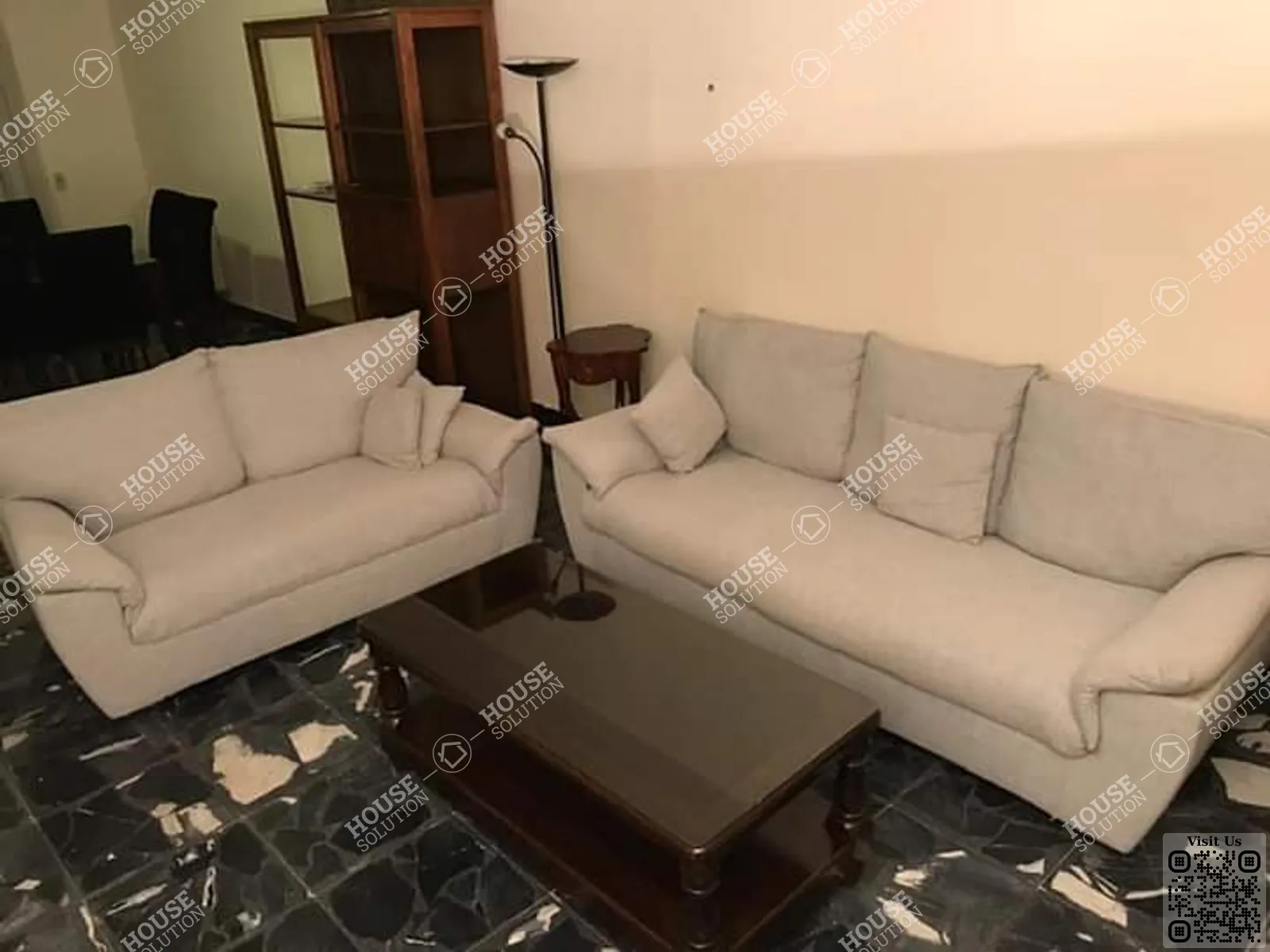 LIVING AREA  @ Apartments For Rent In Maadi Maadi Degla Area: 130 m² consists of 2 Bedrooms 2 Bathrooms Furnished 4 stars #5747-1