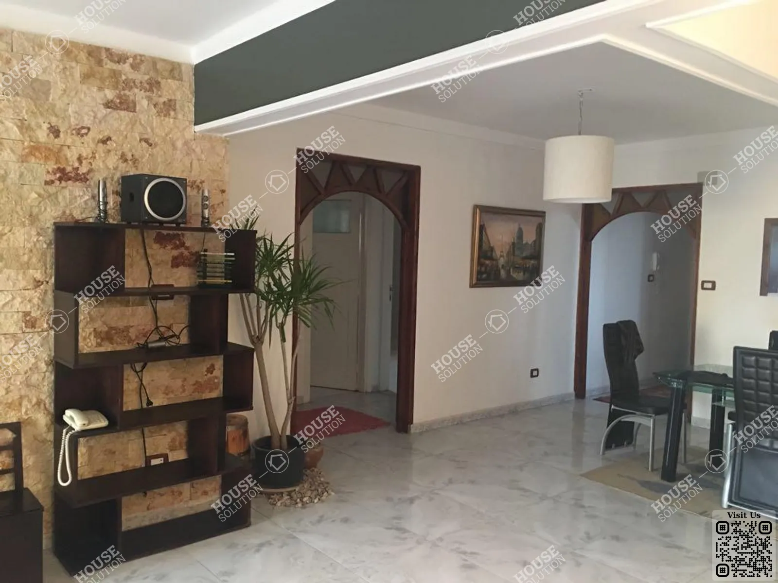 RECEPTION  @ Apartments For Rent In Maadi Maadi Degla Area: 150 m² consists of 3 Bedrooms 1 Bathrooms Modern furnished 5 stars #5749-2