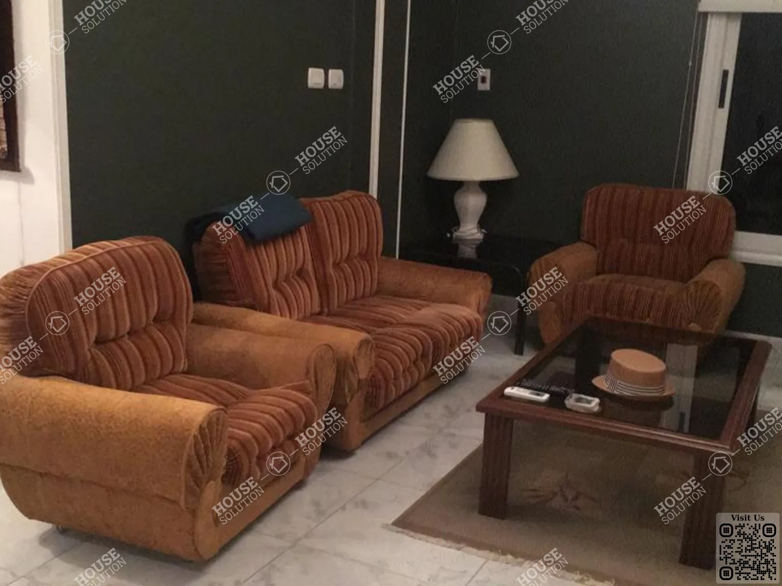 RECEPTION  @ Apartments For Rent In Maadi Maadi Degla Area: 150 m² consists of 3 Bedrooms 1 Bathrooms Modern furnished 5 stars #5749-0