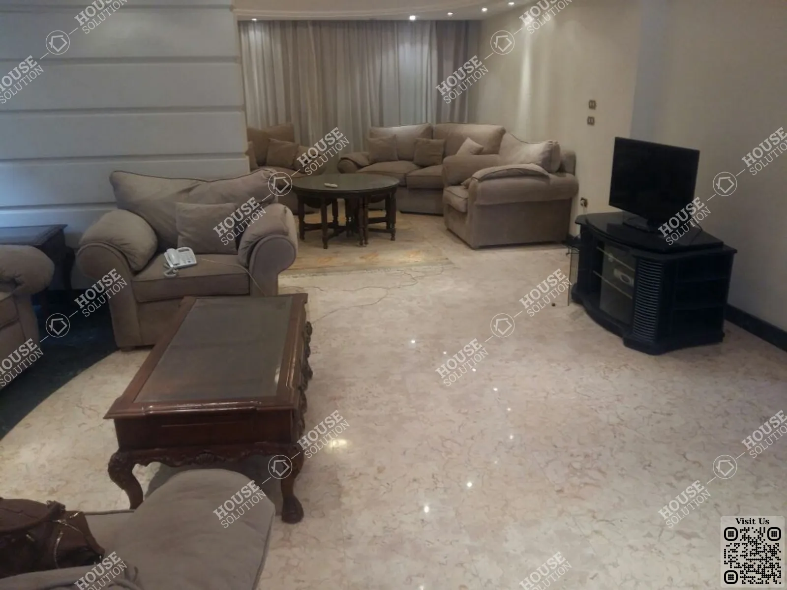 Apartments For Sale In Maadi Maadi Sarayat Area: 200 m² consists of 3 Bedrooms 2 Bathrooms Furnished 4 stars #5756