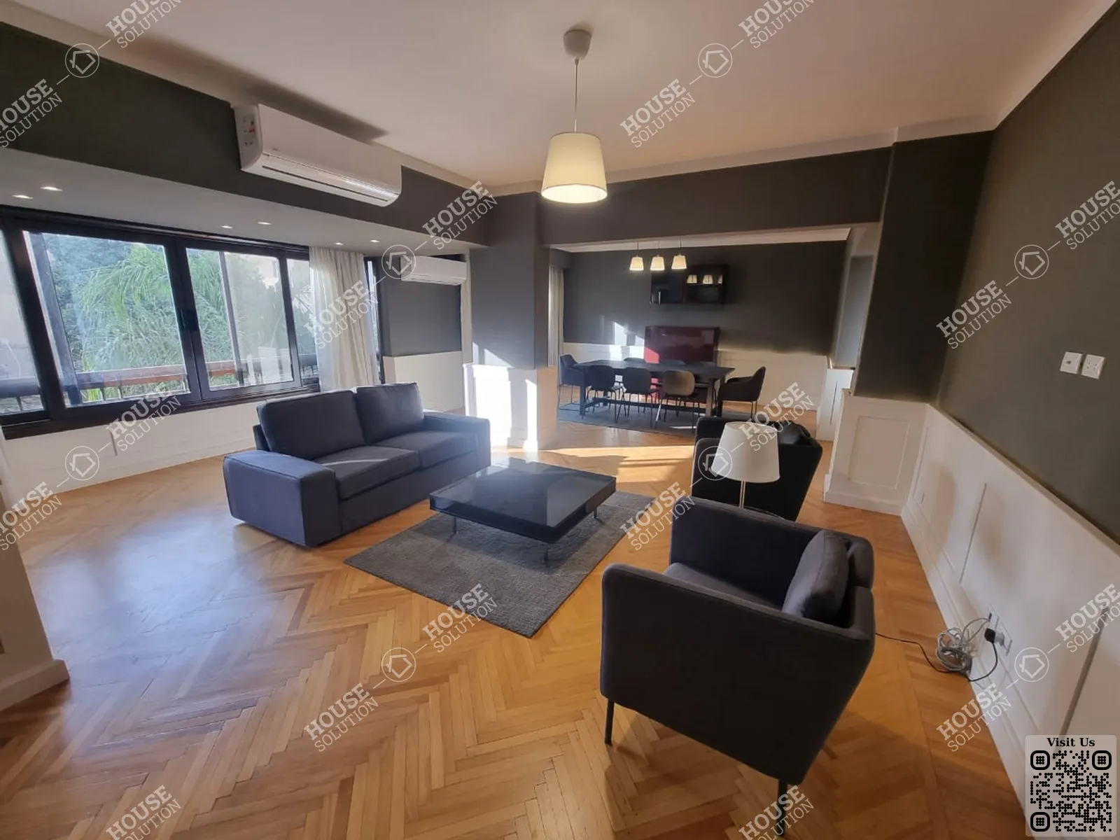 RECEPTION @ Duplexes For Rent In Maadi Maadi Degla Area: 245 m² consists of 3 Bedrooms 3 Bathrooms Modern furnished 5 stars #5763-0