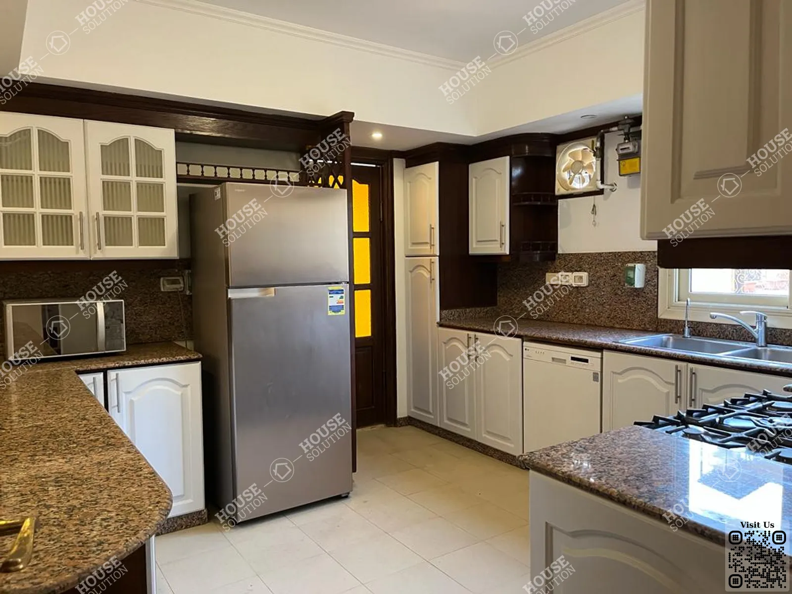 KITCHEN @ Duplexes For Rent In Maadi Maadi Sarayat Area: 270 m² consists of 3 Bedrooms 3 Bathrooms Modern furnished 5 stars #5766-1