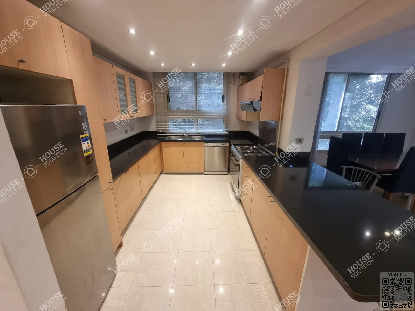 KITCHEN @ Apartments For Rent In Maadi Maadi Sarayat Area: 245 m² consists of 4 Bedrooms 4 Bathrooms Modern furnished 5 stars #5769-1